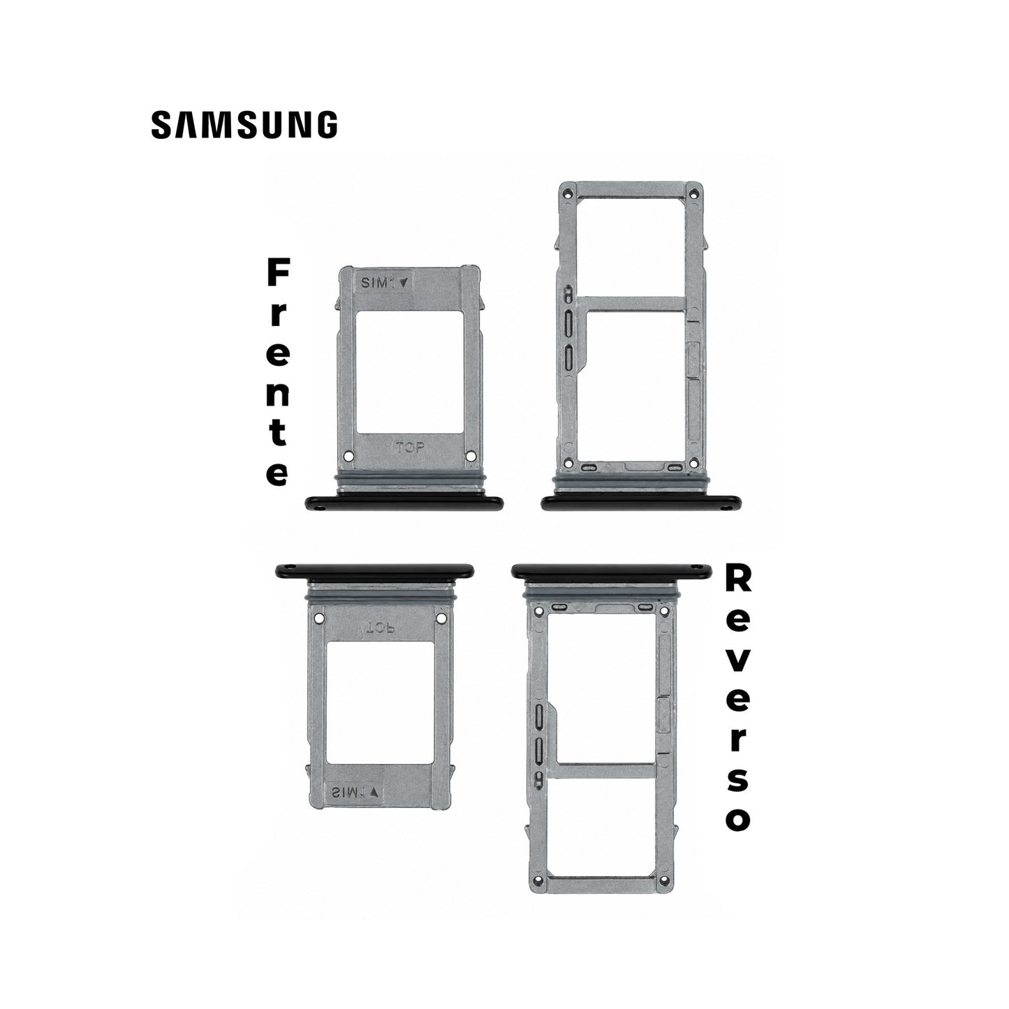 PORTA SIM SAMSUNG A5 2017 NEGRO