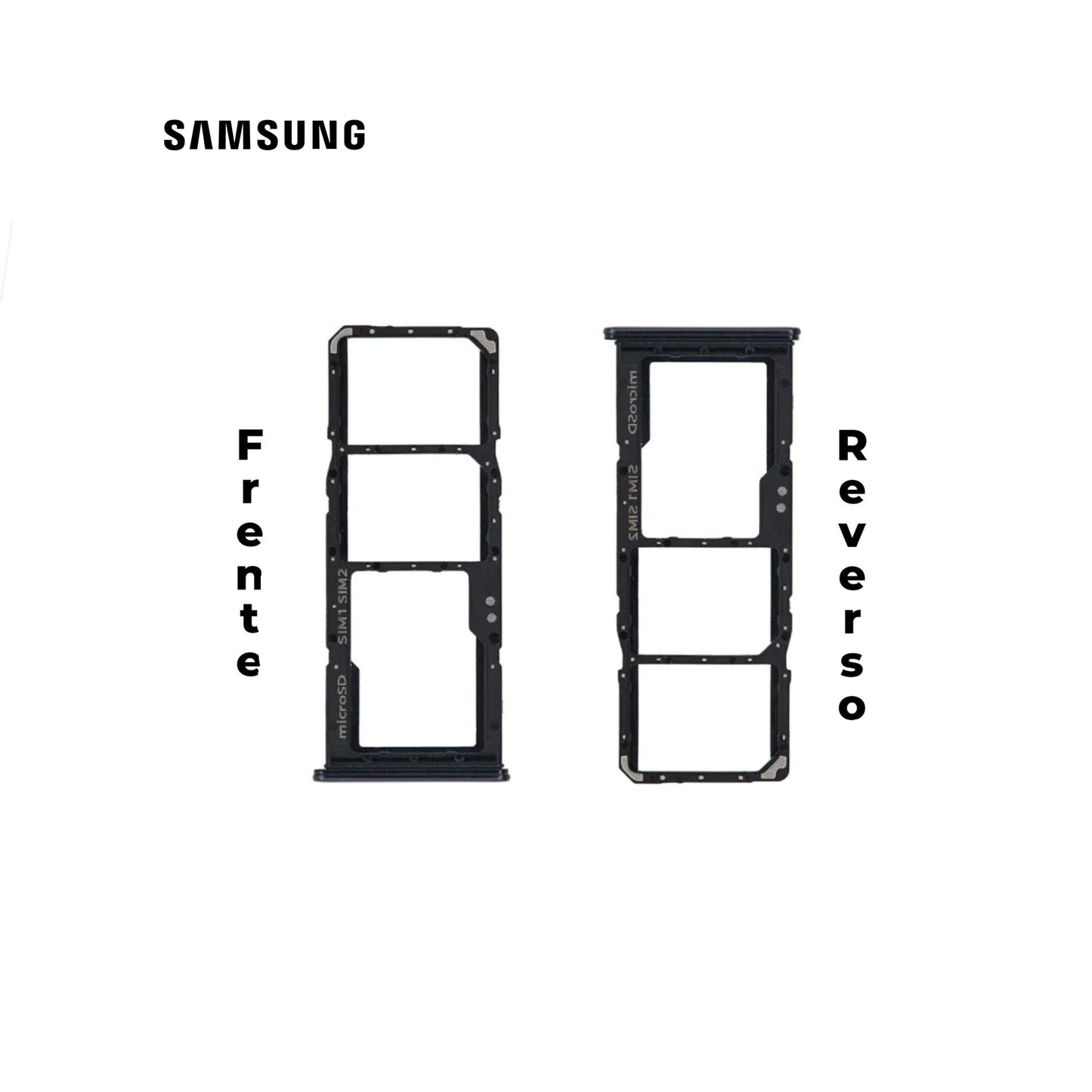 PORTA SIM SAMSUNG A70 NEGRO