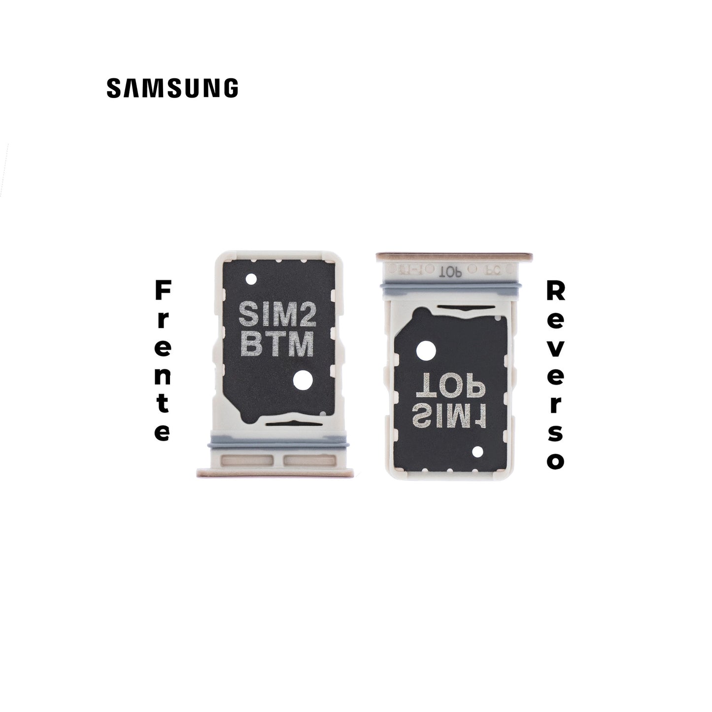PORTA SIM SAMSUNG A80 ROSA