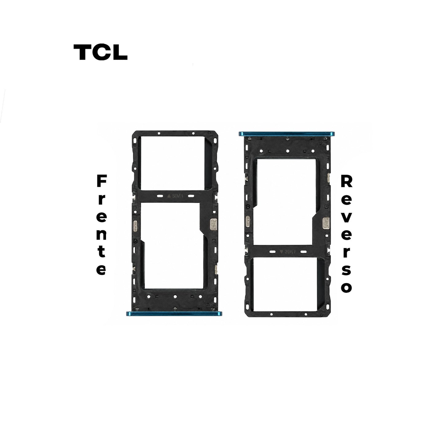 PORTA SIM TCL 20E VERDE