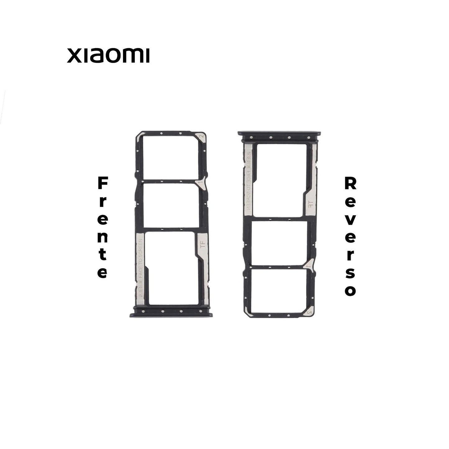 PORTA SIM XIAOMI REDMI 9a , 9C NEGRO