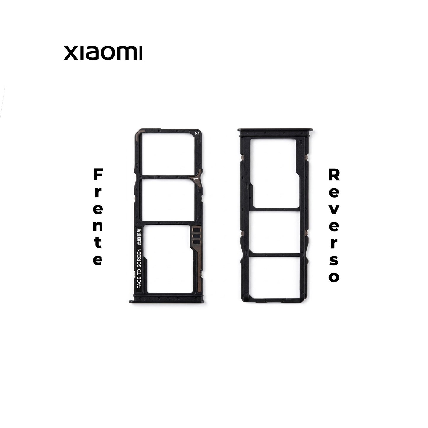 PORTA SIM XIAOMI REDMI NOTE 10 NEGRO
