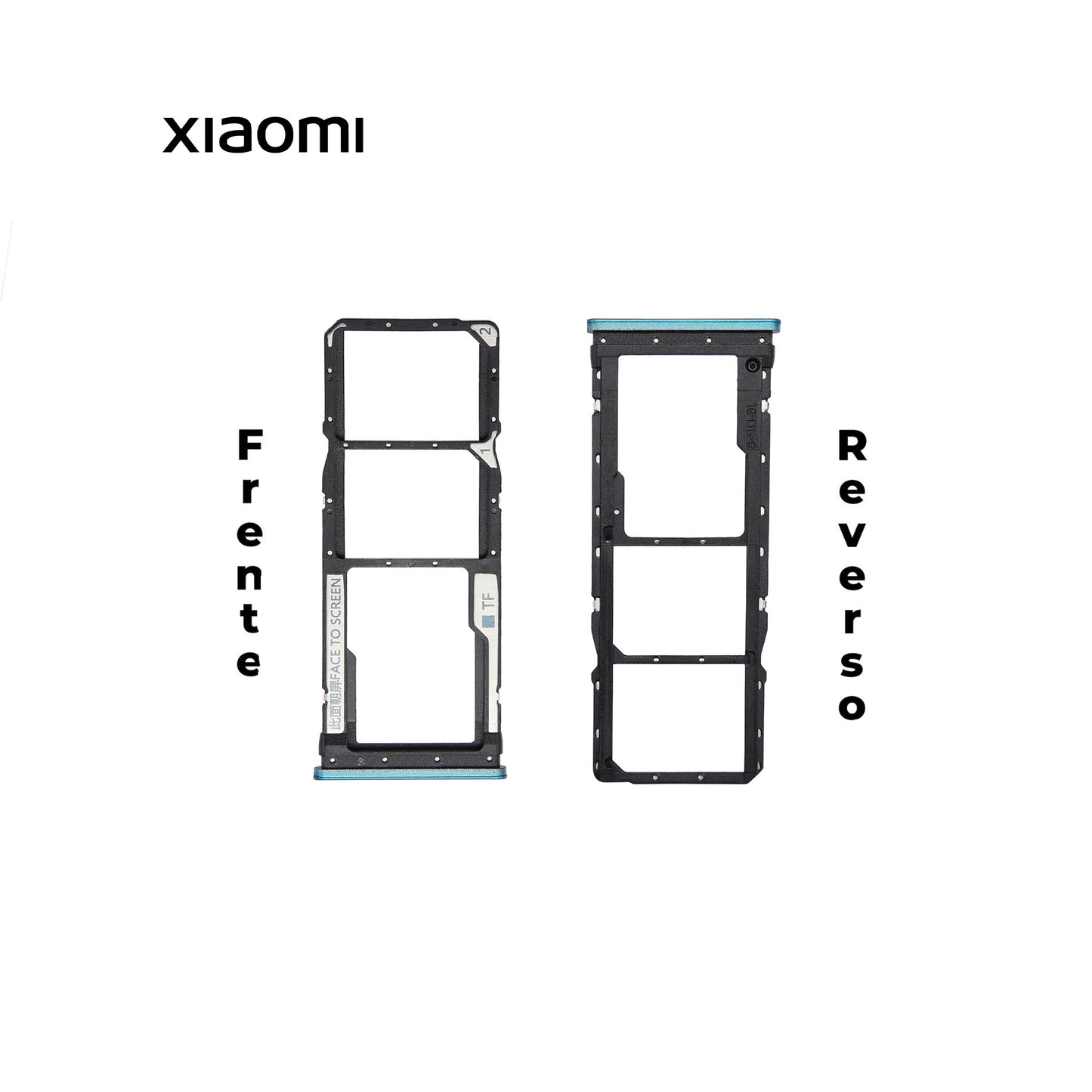 PORTA SIM XIAOMI NOTE 9 PRO VERDE