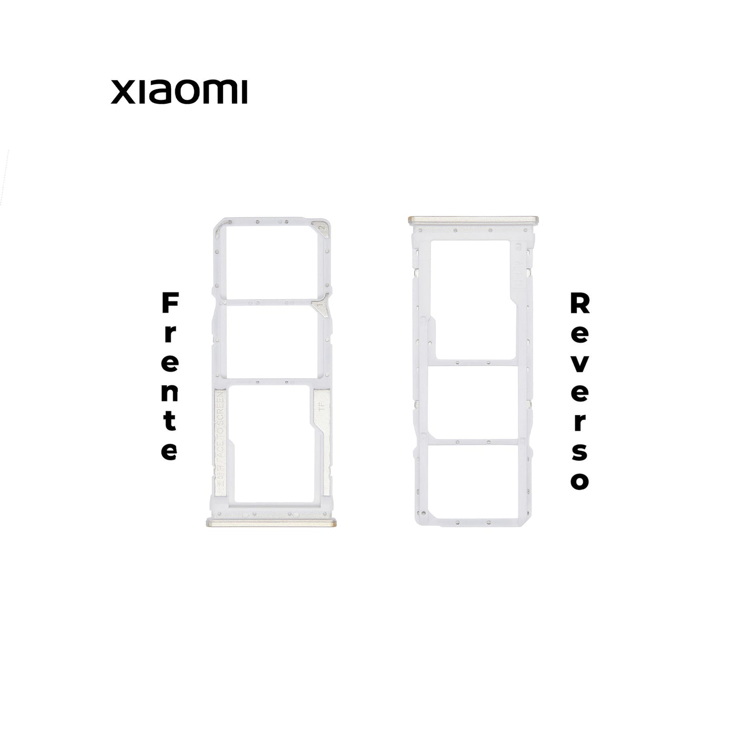 PORTA SIM XIAOMI REDMI NOTE 9S BLANCO
