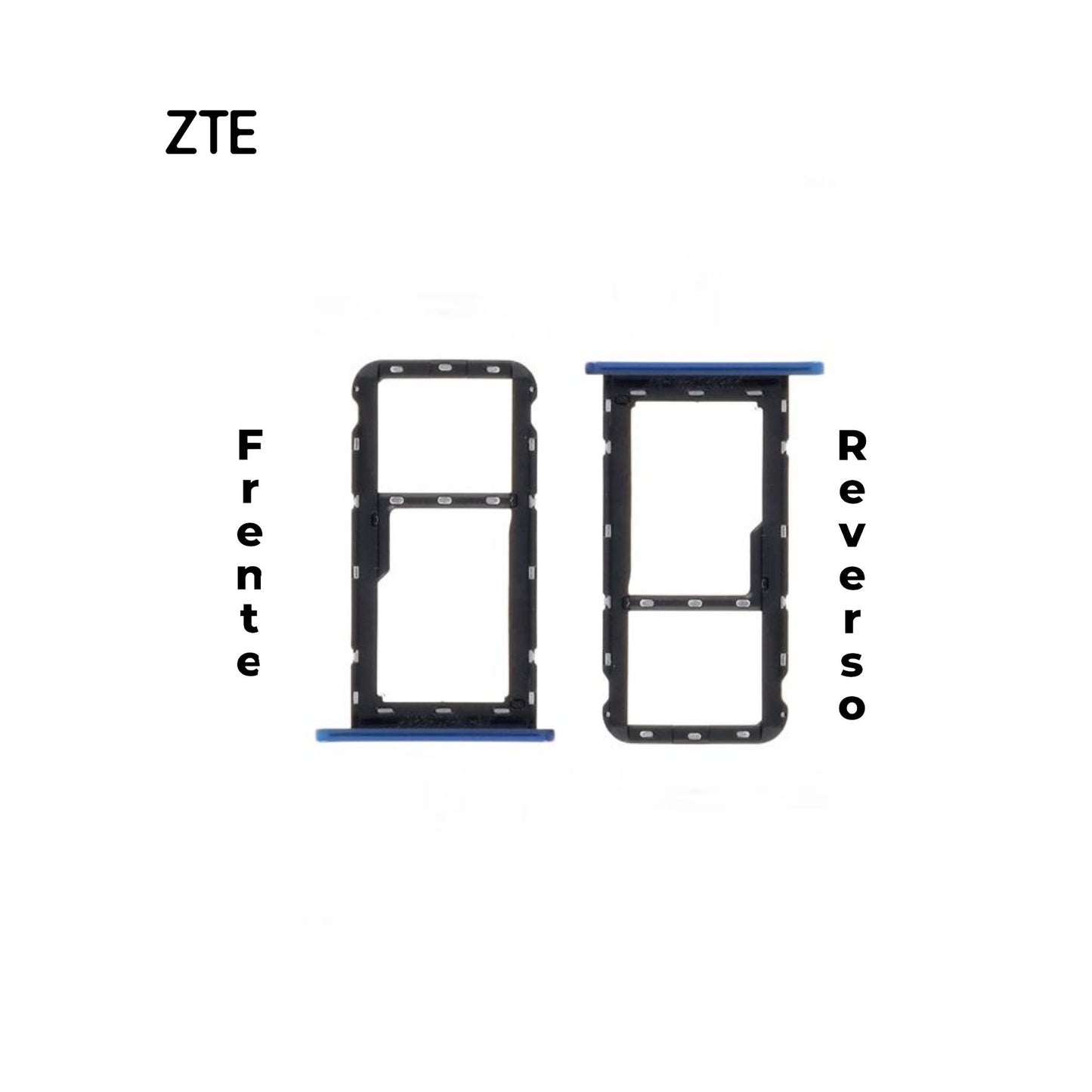 PORTA SIM ZTE A71 AZUL