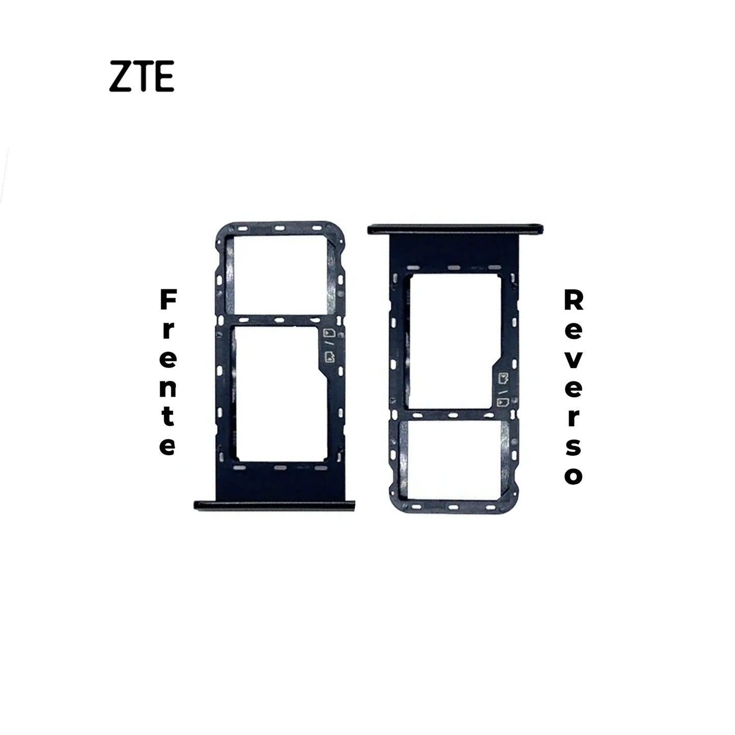 PORTA SIM ZTE V30 NEGRO