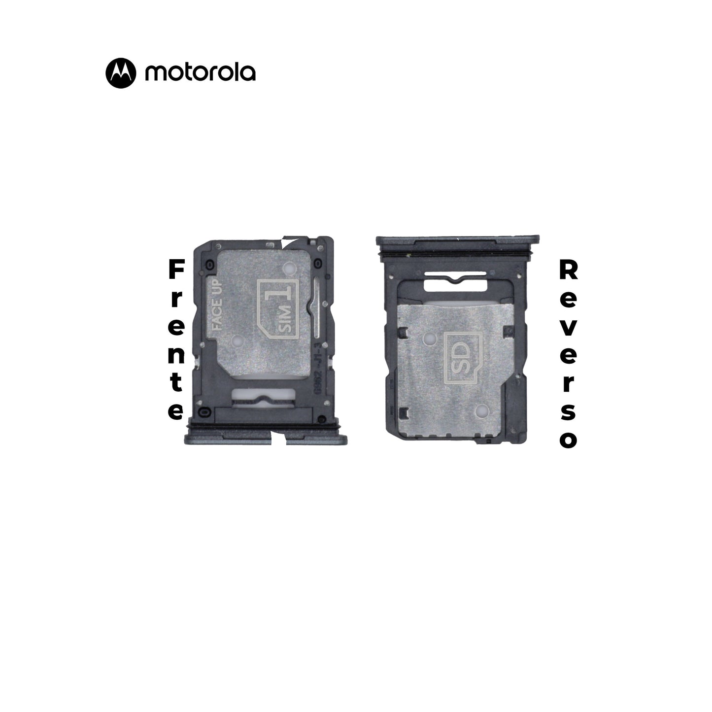 PORTA SIM MOTOROLA G85 5G NEGRO