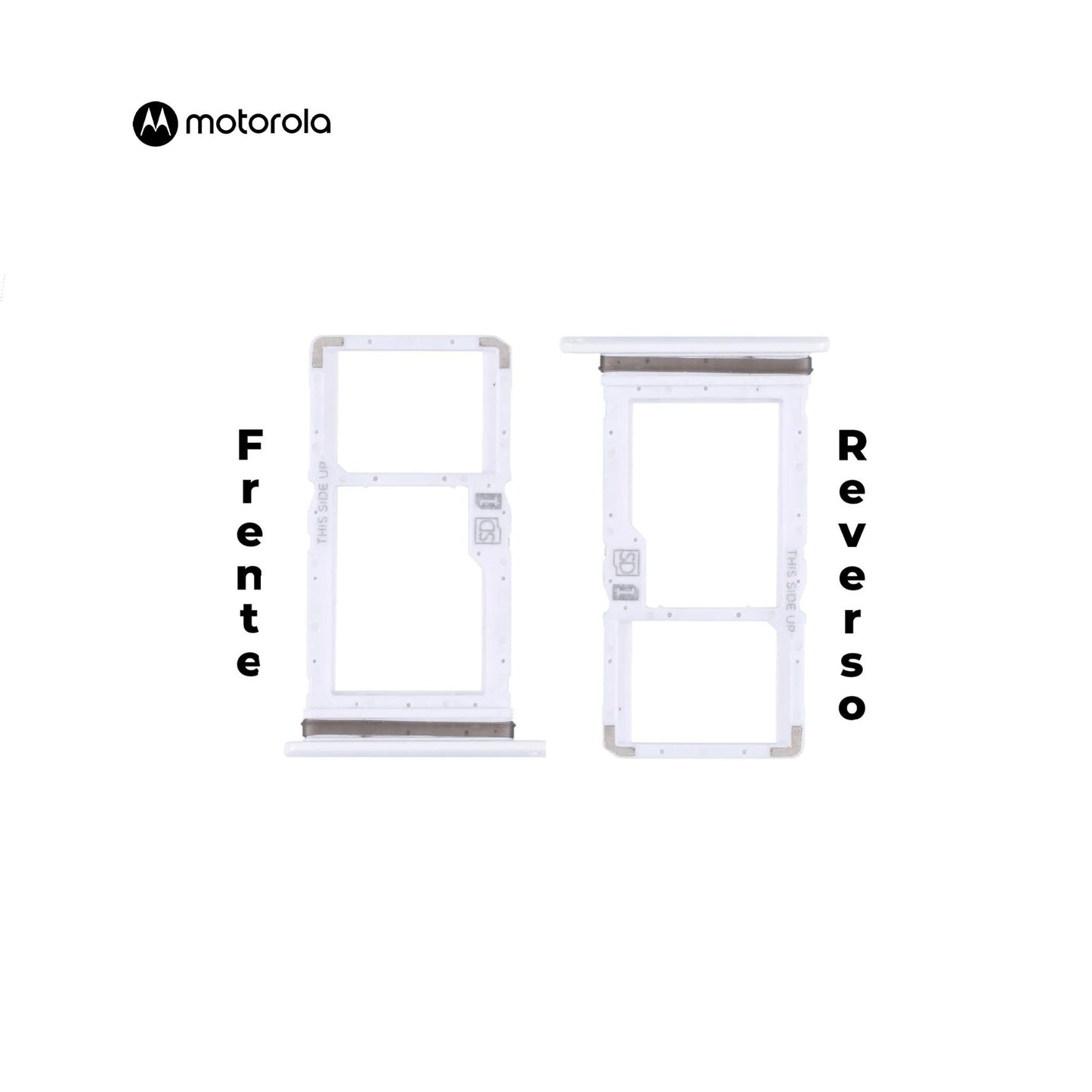 PORTA SIM MOTOROLA ONE FUSION PLUS BLANCO