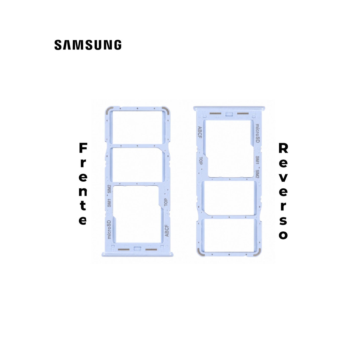 PORTA SIM SAMSUNG A23 AZUL