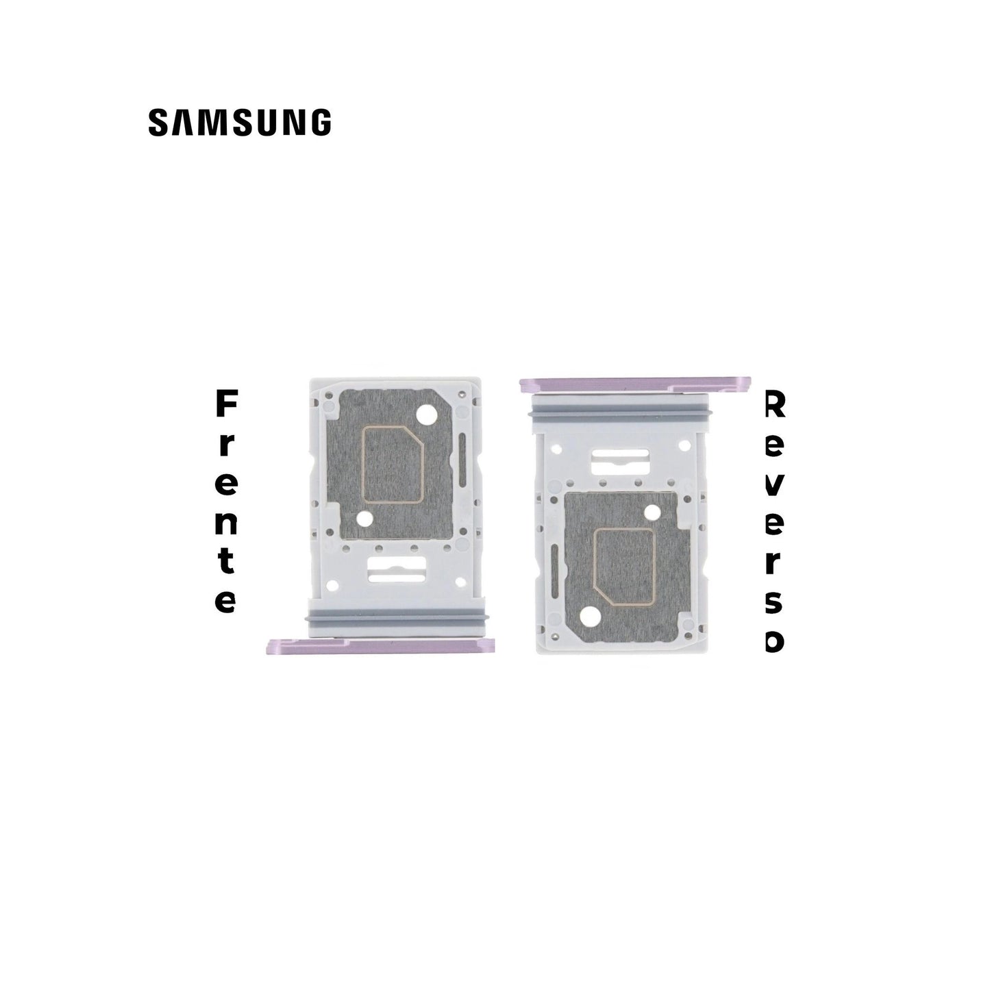 PORTA SIM SAMSUNG A55 ROSA