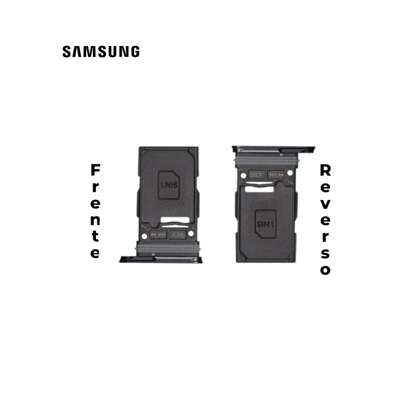 PORTA SIM SAMSUNG S25 NEGRO