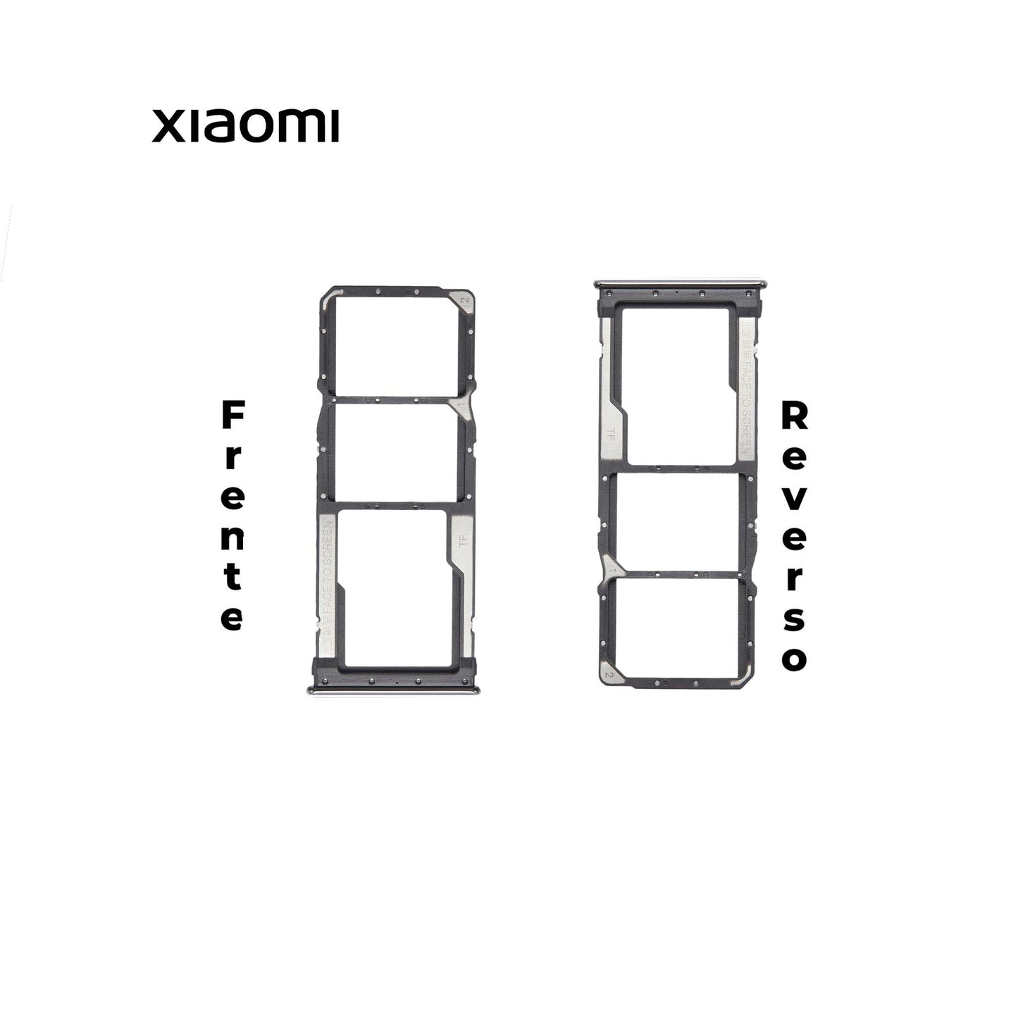 PORTA SIM XIAOMI REDMI NOTE 8 PLATA