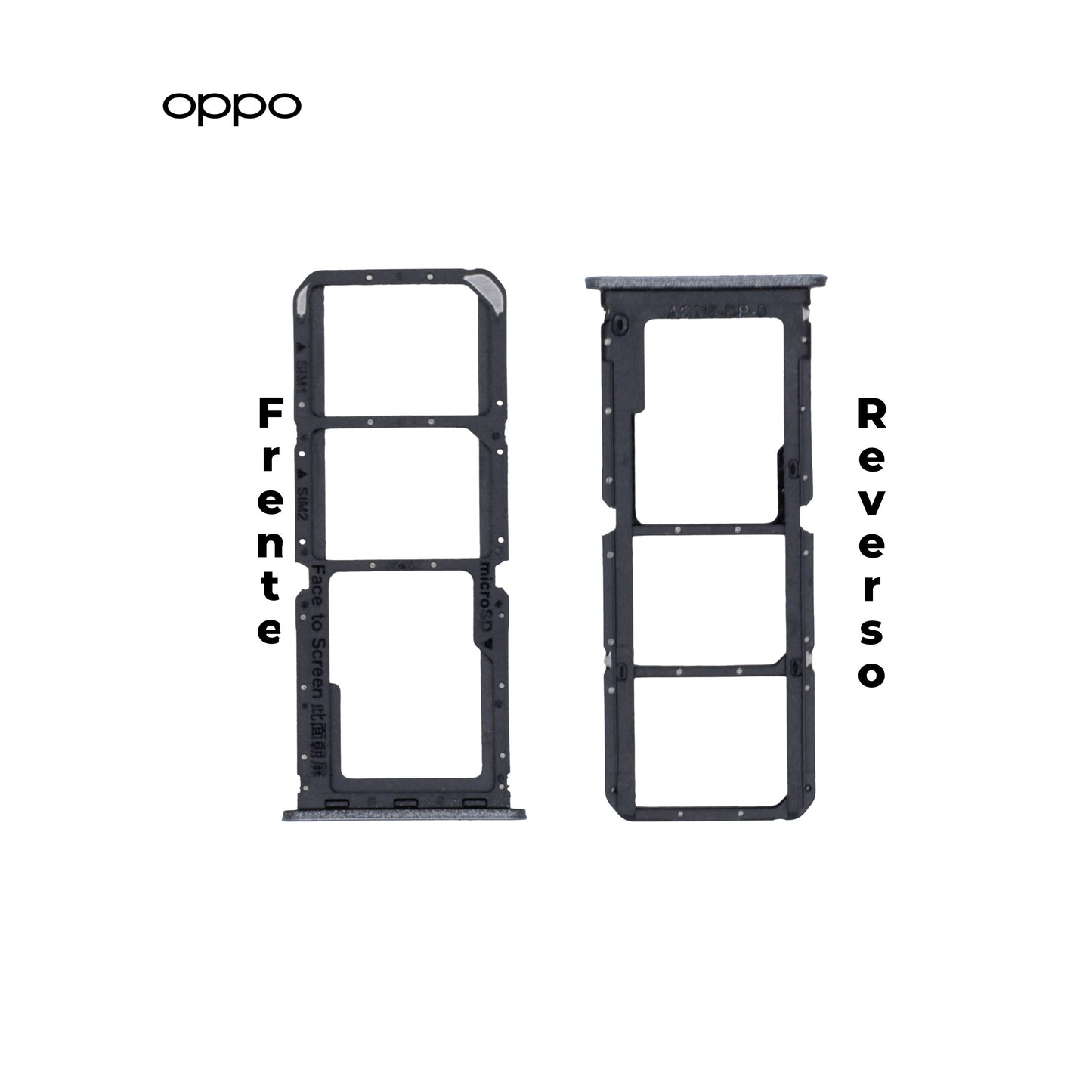 PORTA SIM OPPO A58 4G AZUL CLARO
