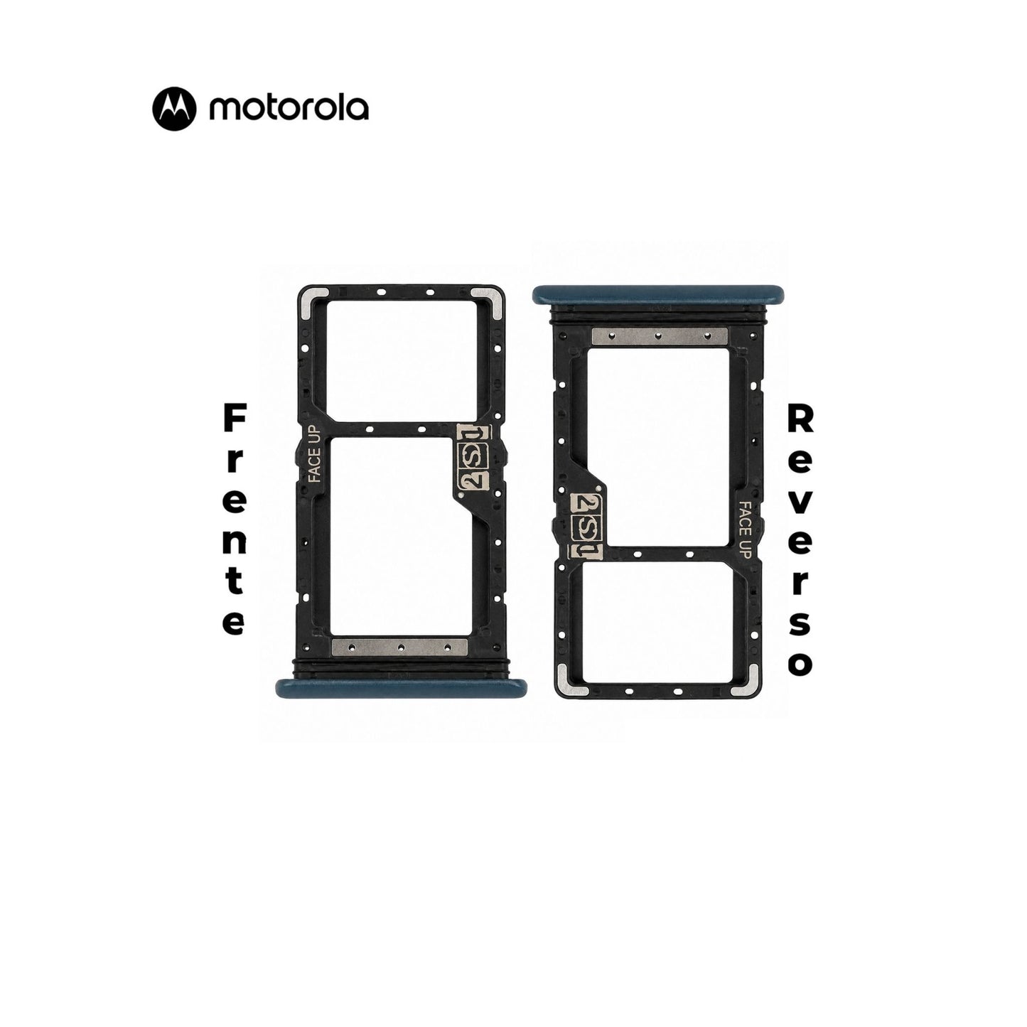 PORTA SIM MOTOROLA G32 ROSA
