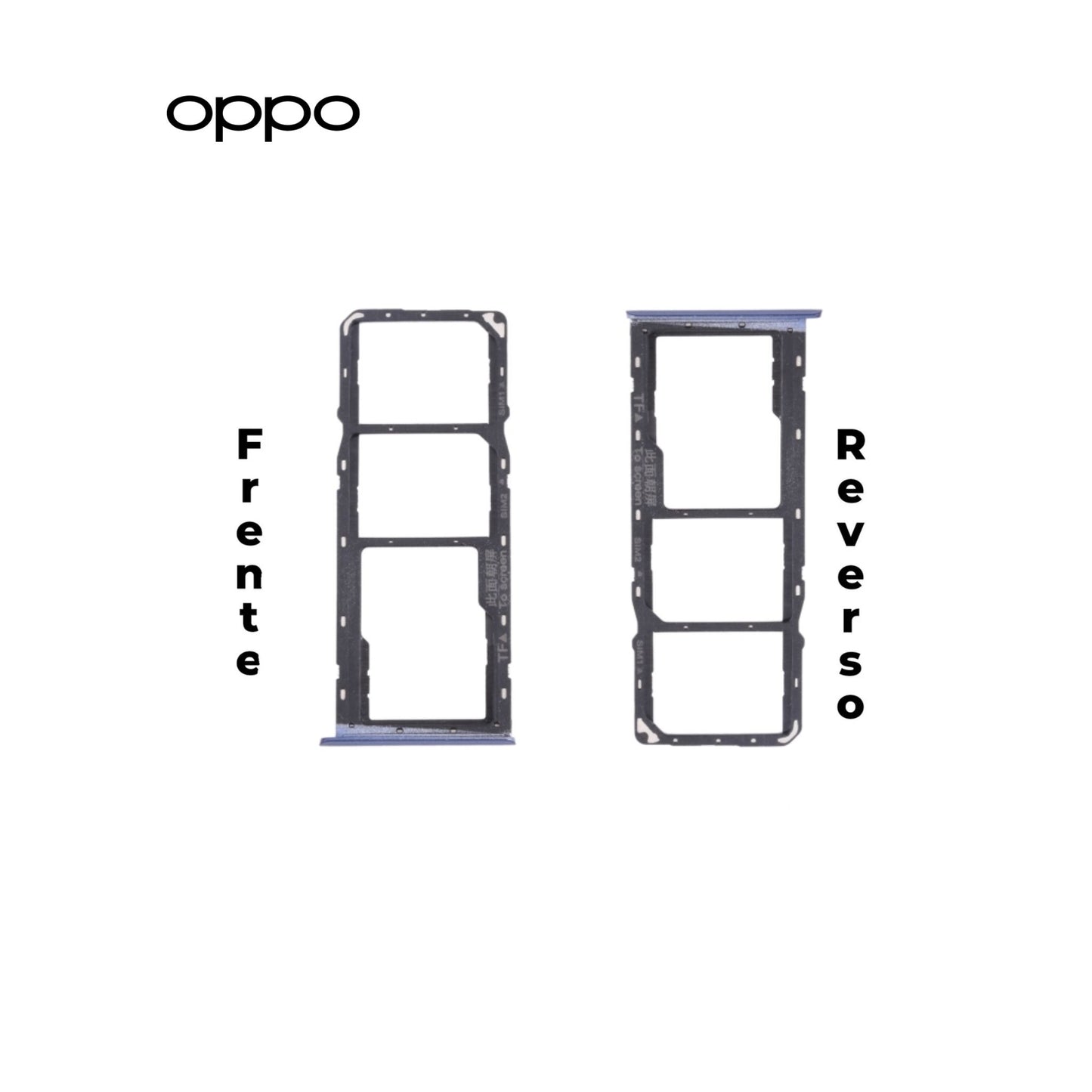PORTA SIM OPPO C15 AZUL