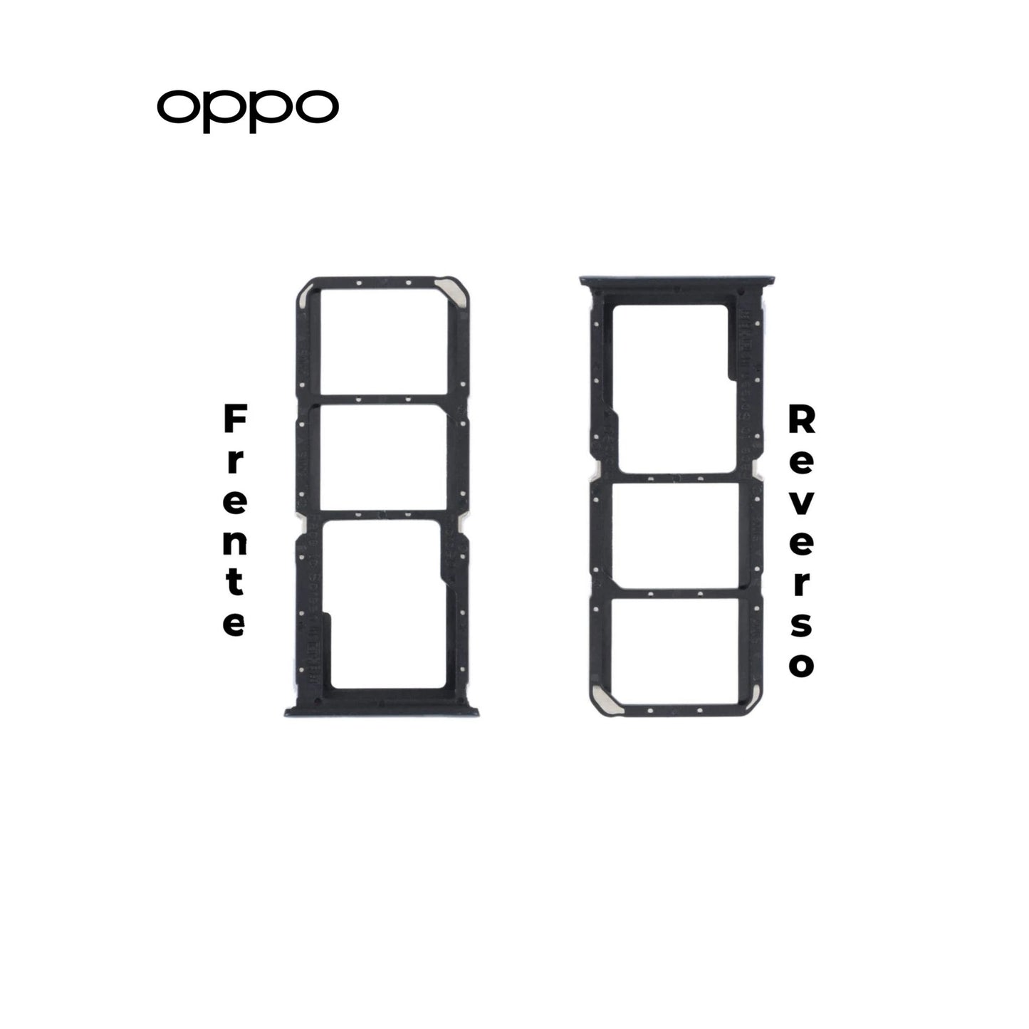 PORTA SIM OPPO RENO 5 LITE NEGRO
