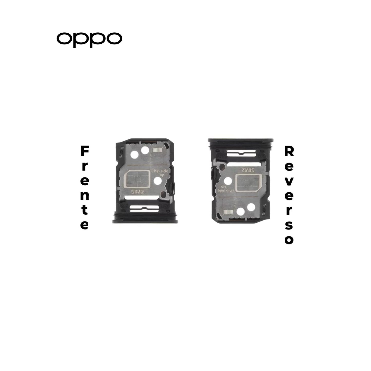 PORTA SIM OPPO RENO 12F 4G-5G NEGRO