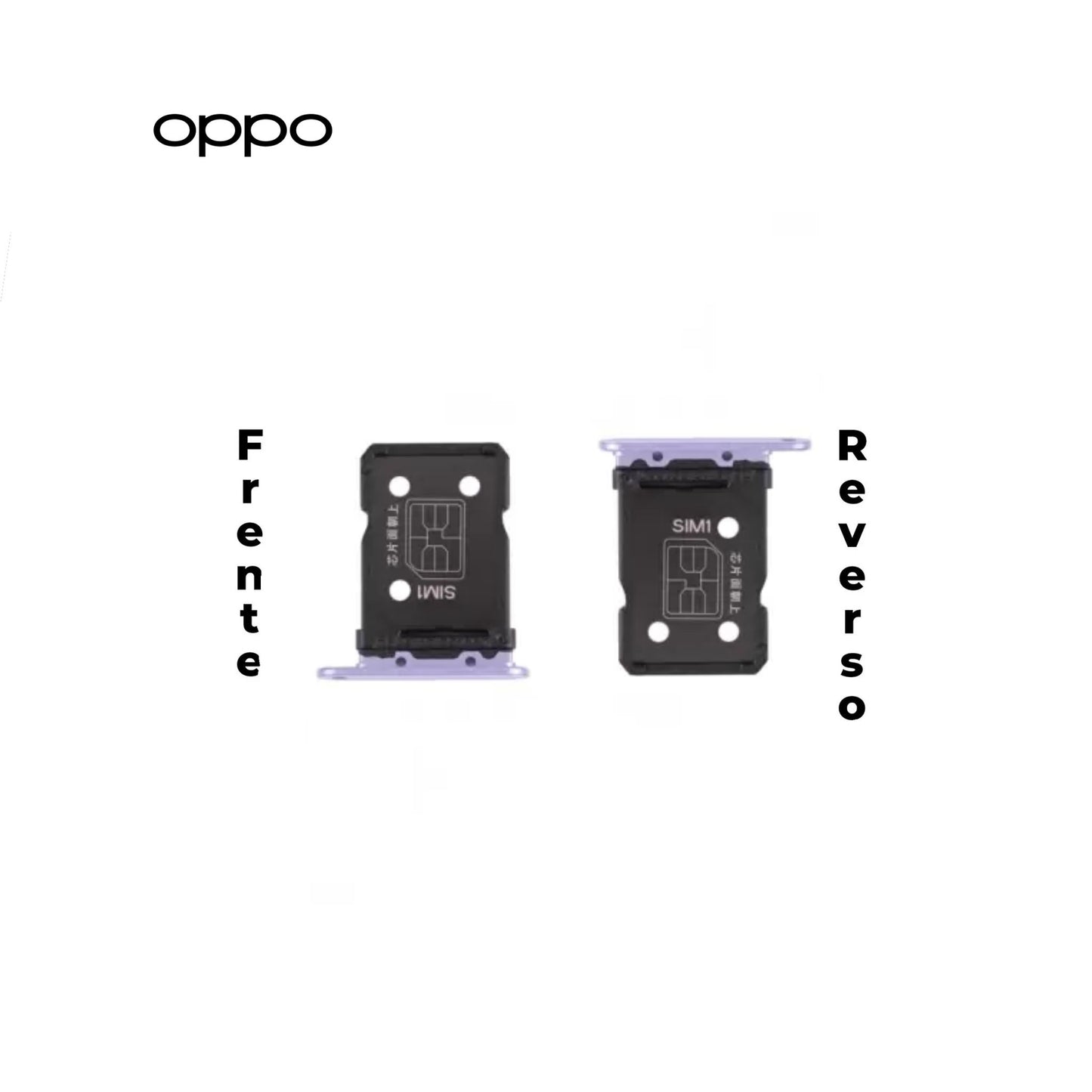 PORTA SIM OPPO RENO 6 5g MORADO