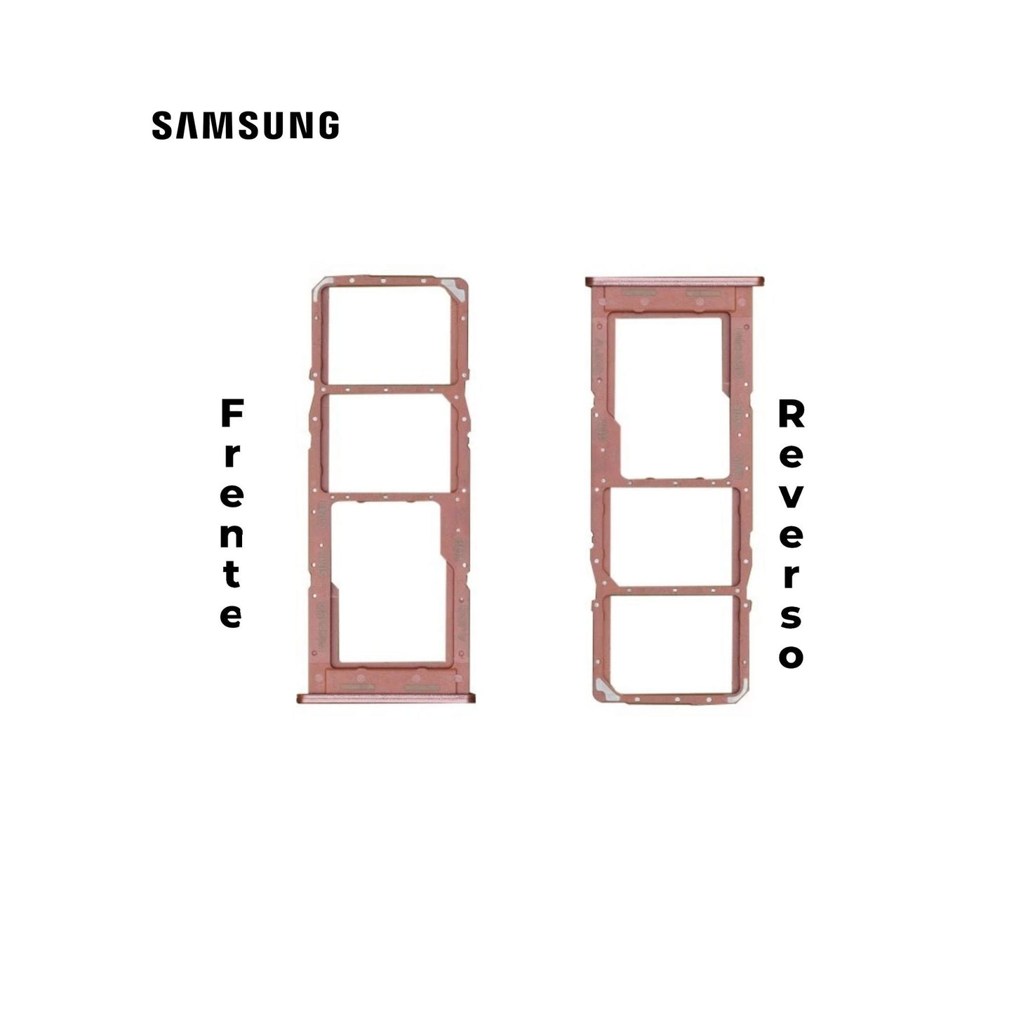 PORTA SIM SAMSUNG A04S COBRE