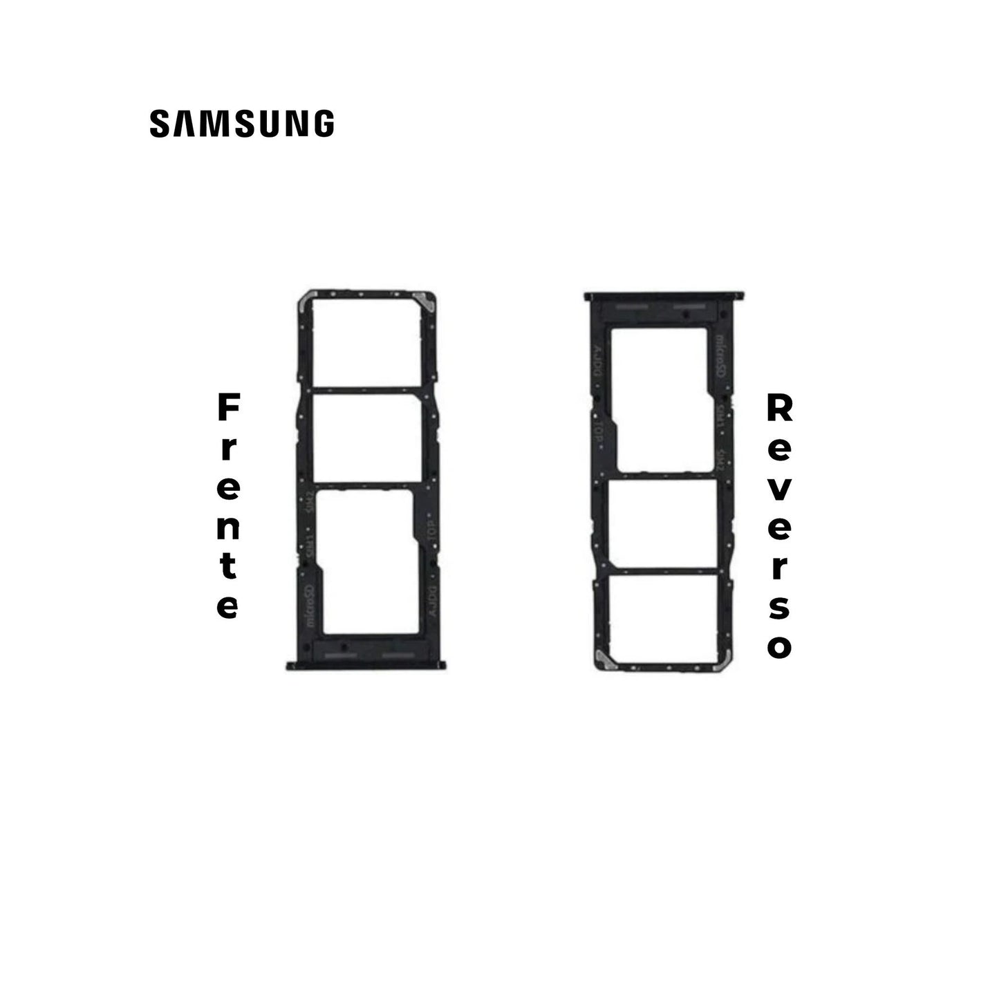 PORTA SIM SAMSUNG A04S NEGRO