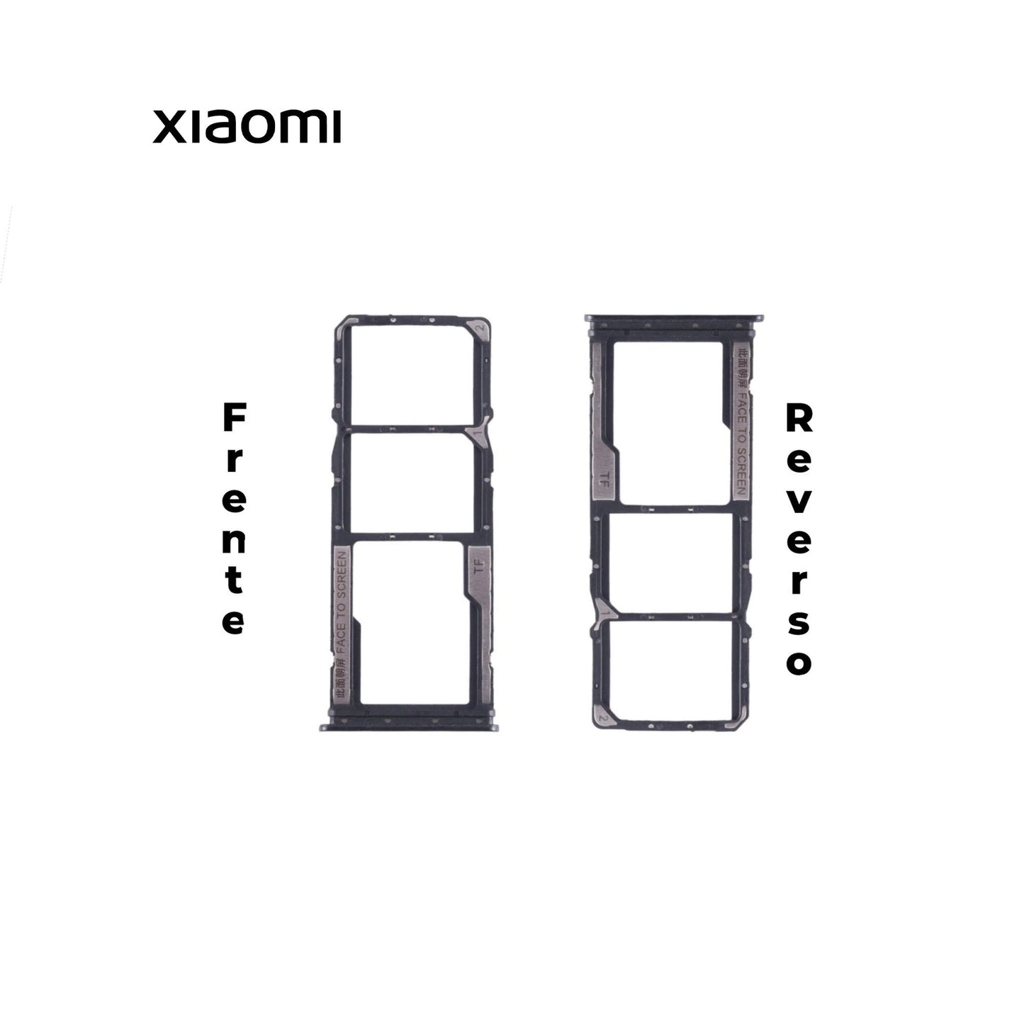 PORTA SIM XIAOMI REDMI NOTE 12S NEGRO