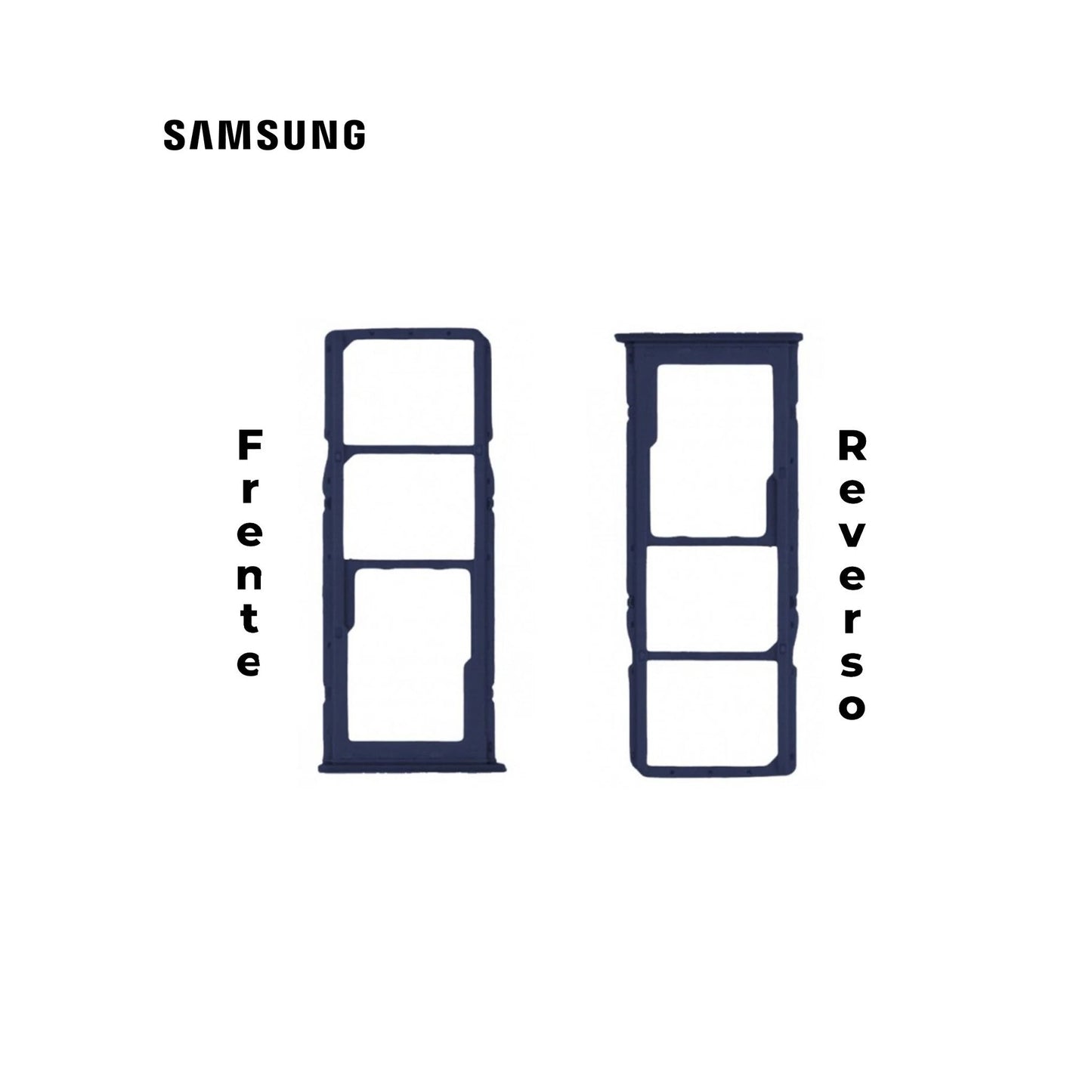 PORTA SIM SAMSUNG M20 AZUL