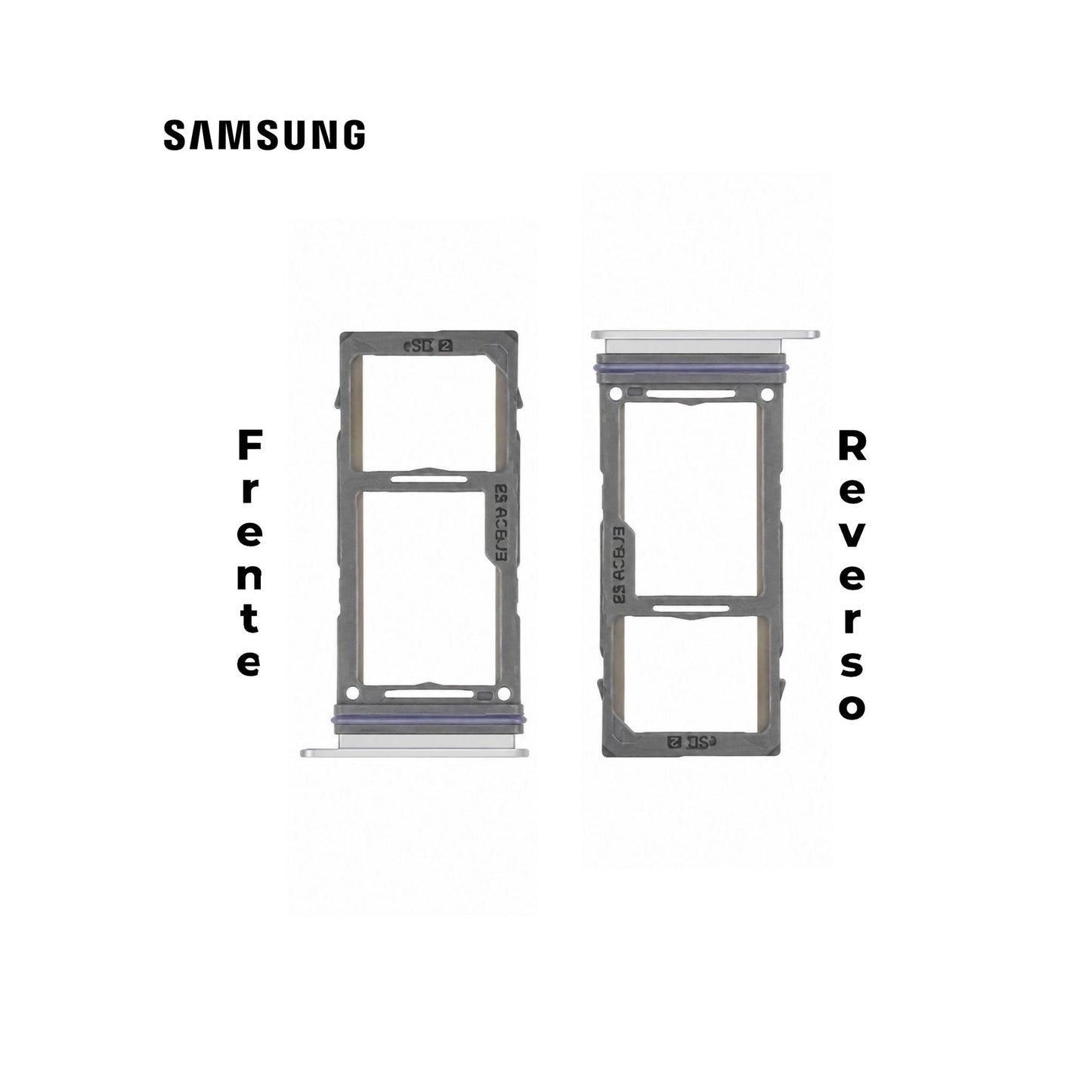 PORTA SIM SAMSUNG S10 , S10 PLUS Y S10 E BLANCO