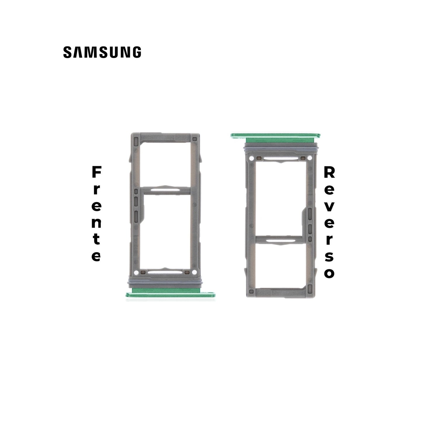 PORTA SIM SAMSUNG S10 , S10 PLUS , S10 E VERDE