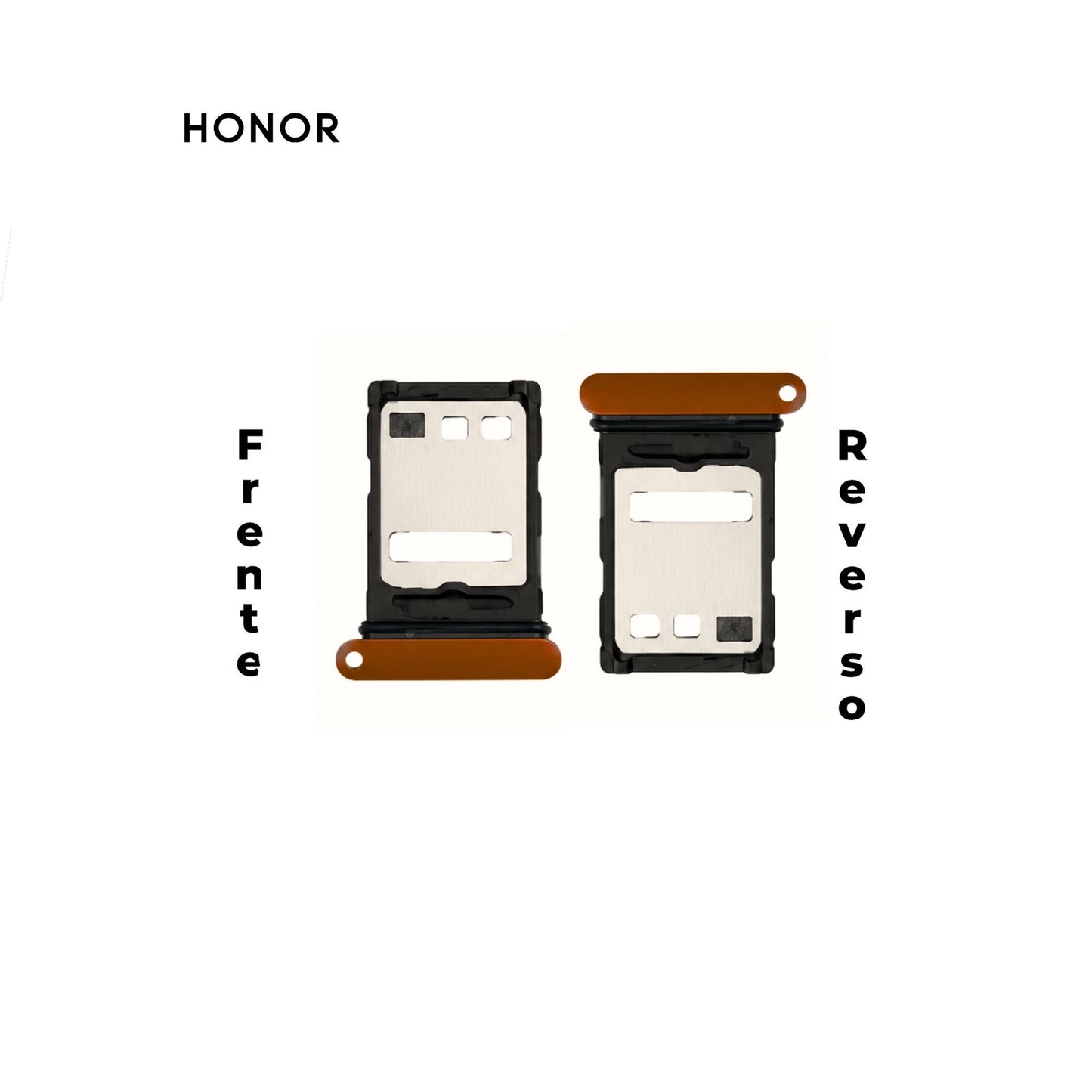 PORTA SIM HONOR MAGIC 6 LITE / HONOR X9B NARANJA