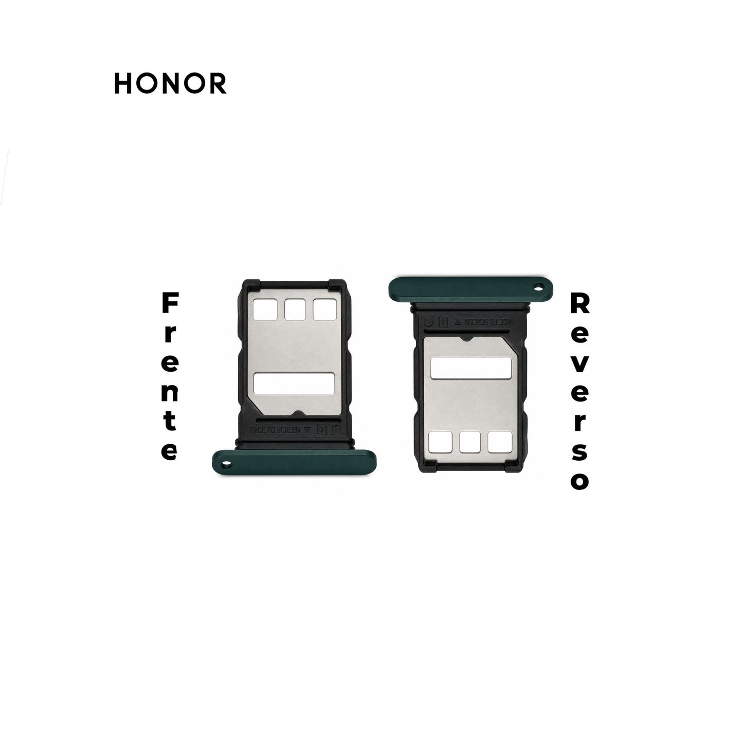 PORTA SIM HONOR MAGIC 6 LITE / HONOR X9B VERDE