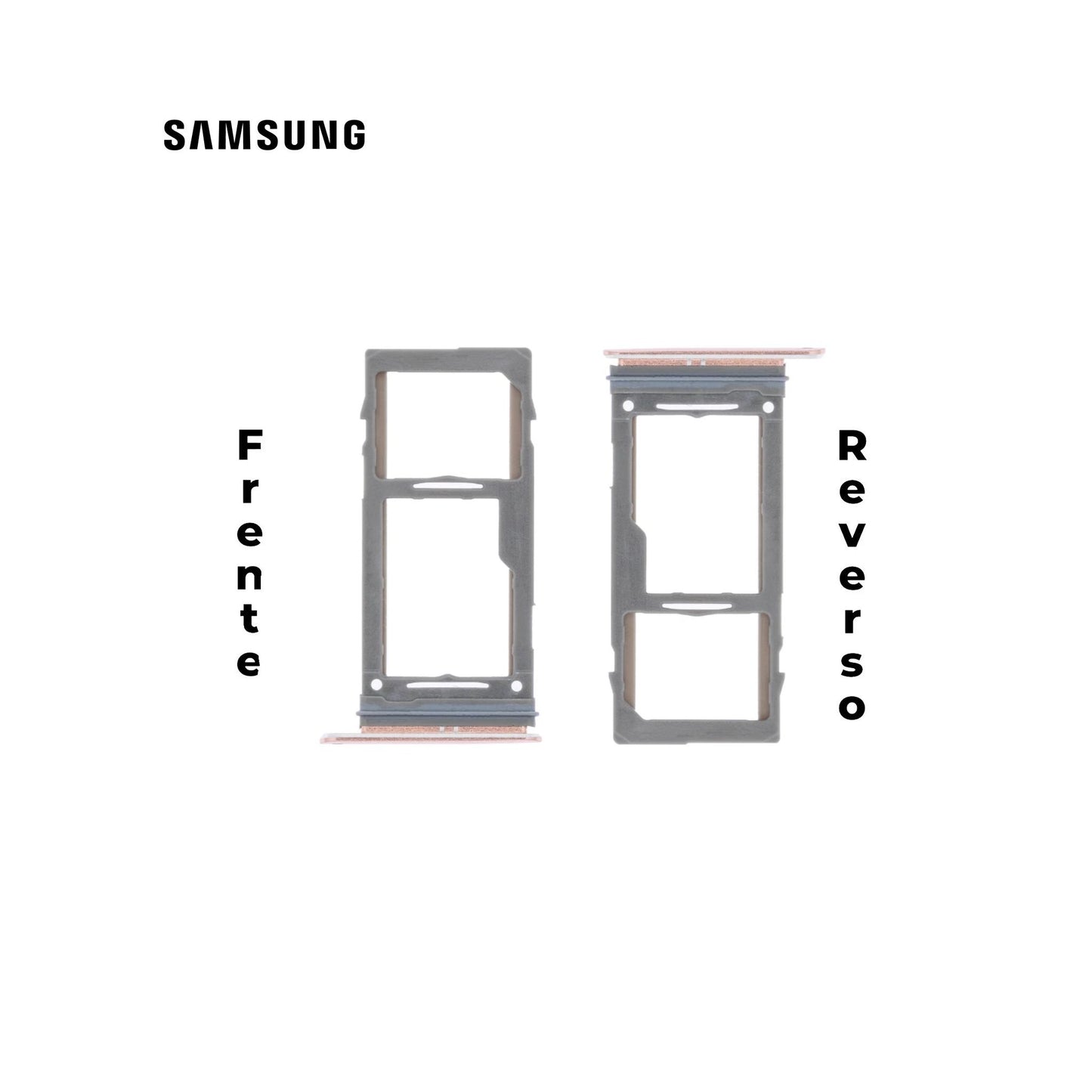 PORTA SIM SAMSUNG S9 PLUS ROSA