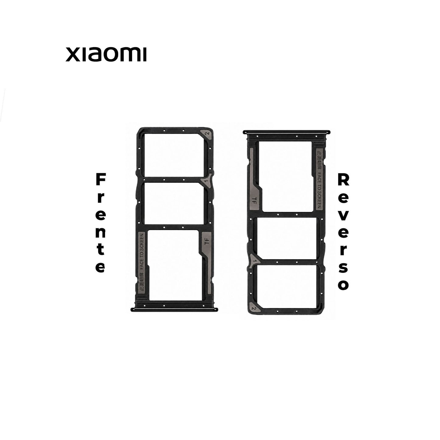 PORTA SIM XIAOMI REDMI NOTE 11S NEGRO