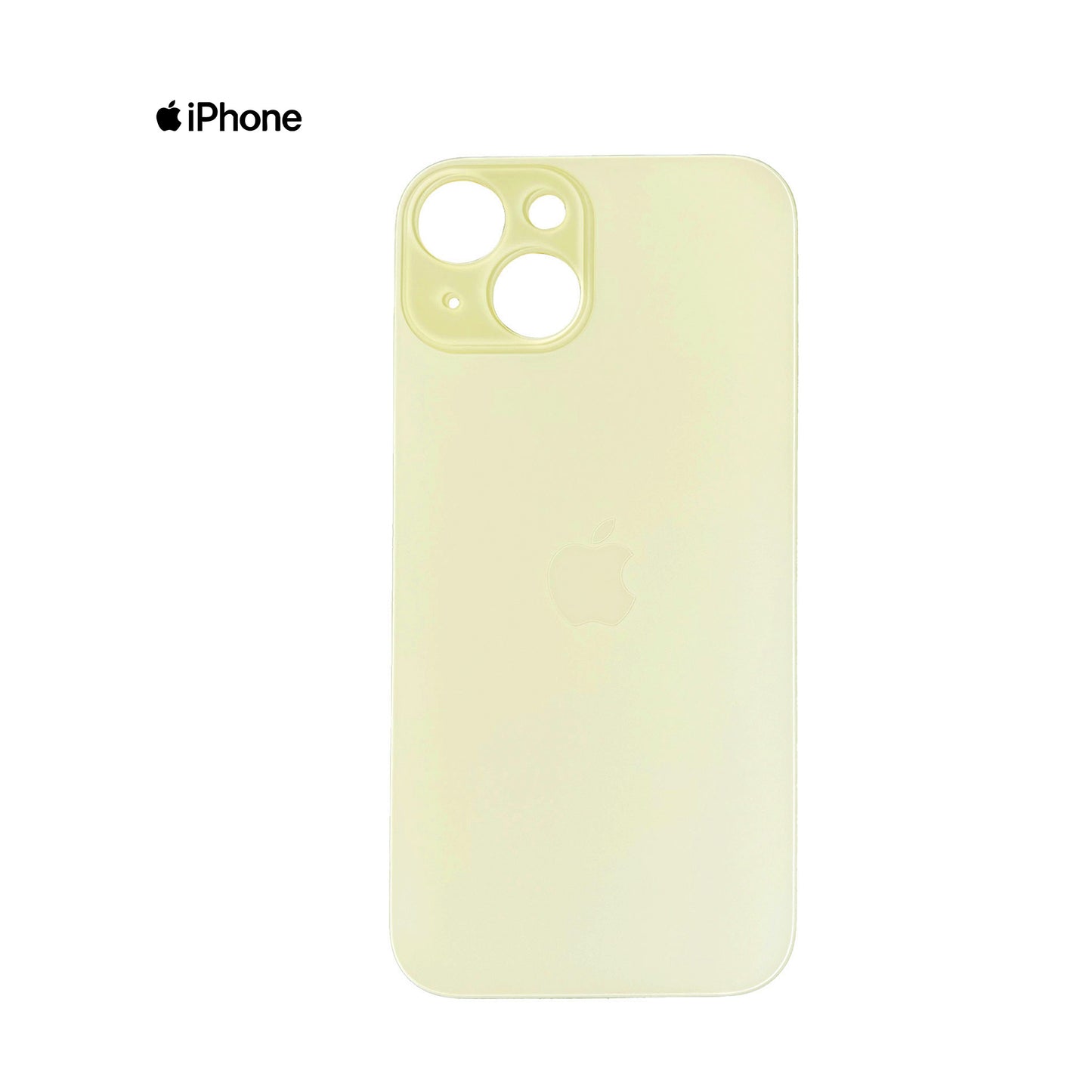 TAPA IPHONE 15 AMARILLO