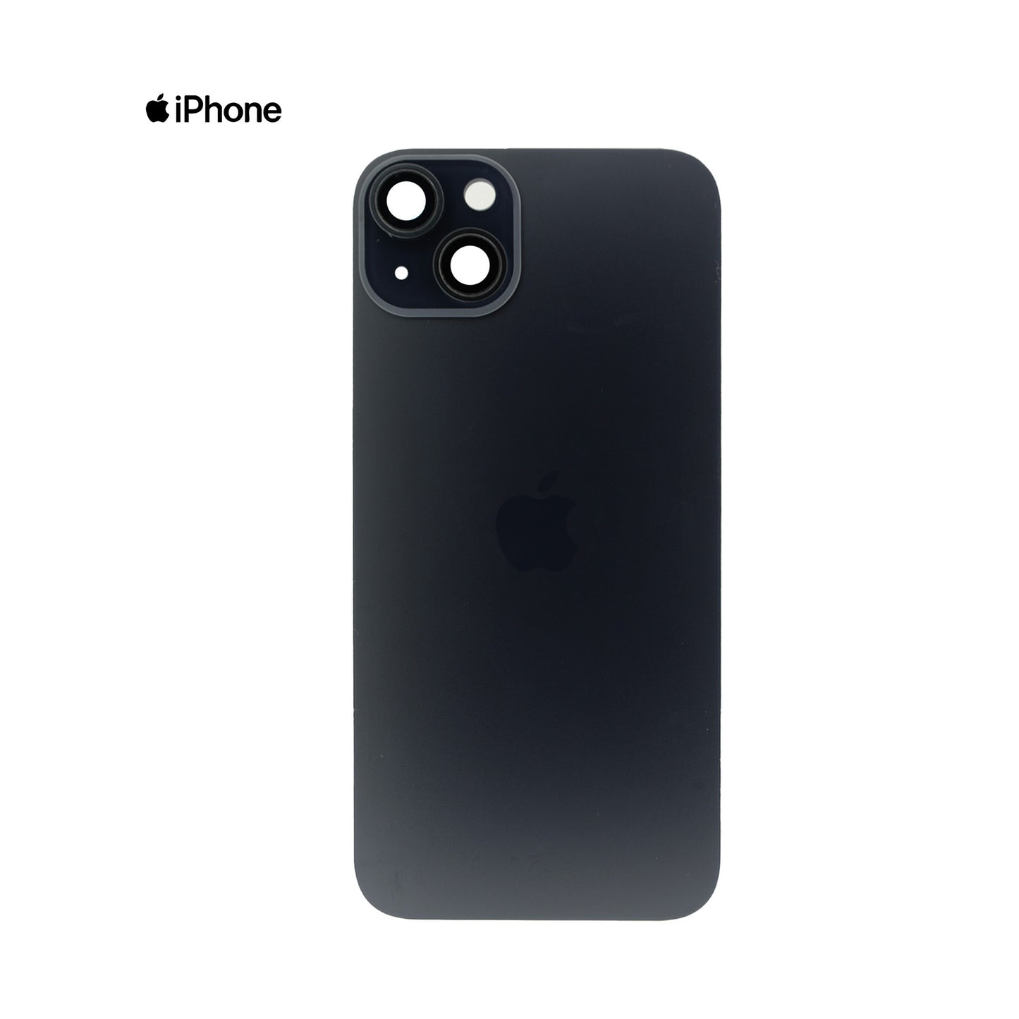 TAPA IPHONE 15 PLUS NEGRO CON CLIP
