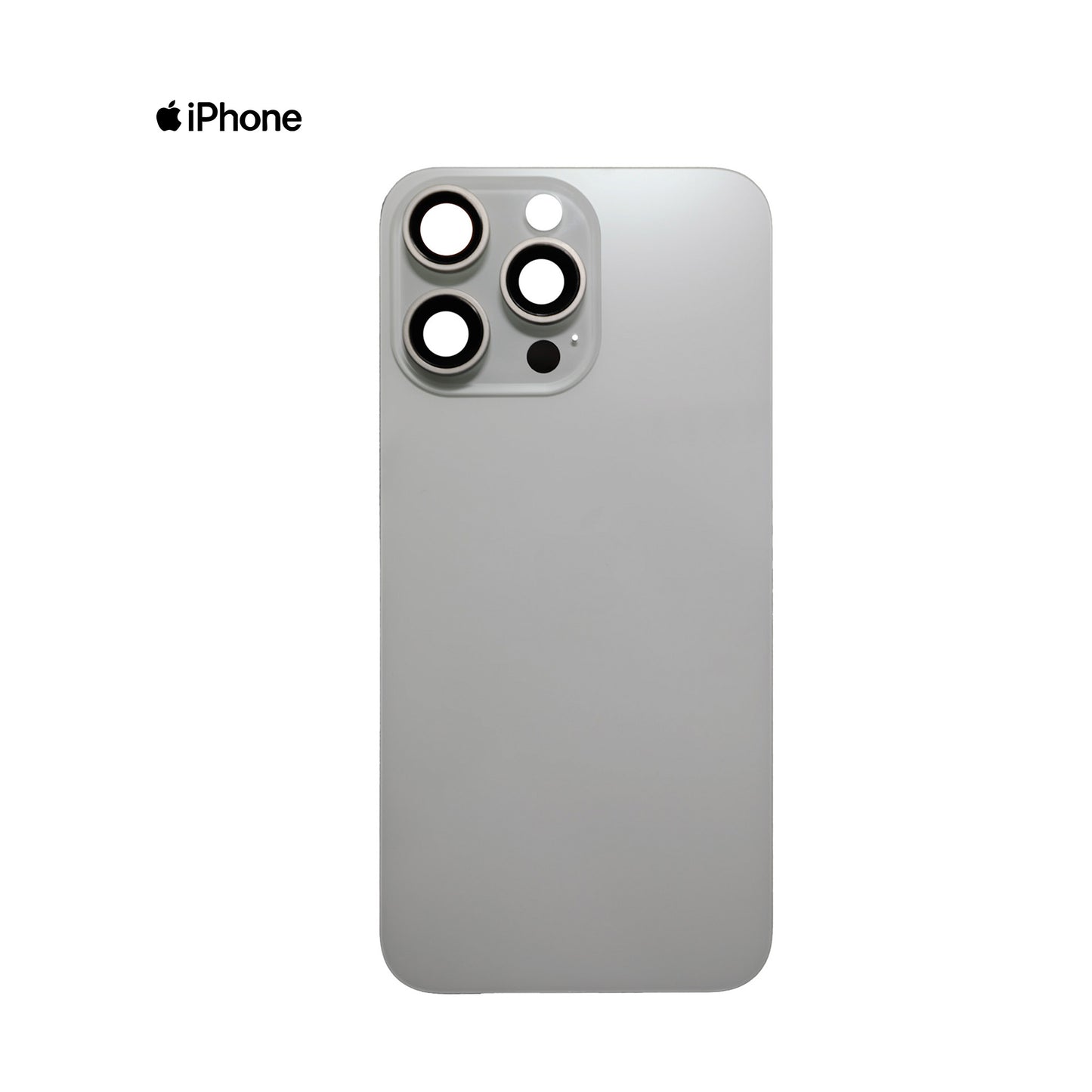 TAPA IPHONE 15 PRO MAX BLANCO CON CLIP