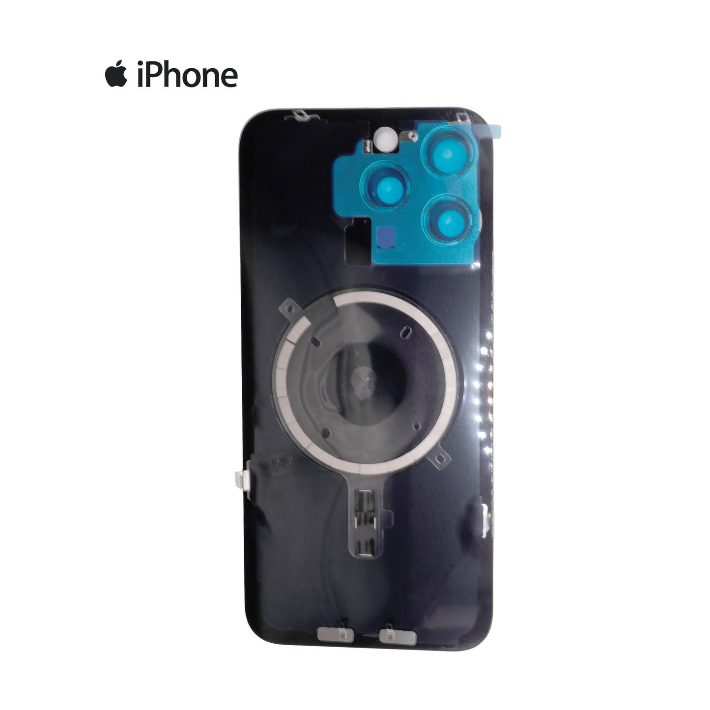 TAPA PARA IPHONE 15 PRO MAX GRIS CON CLIP CALIDAD PREMIUM AAA