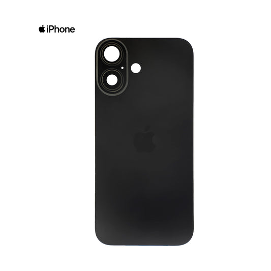 TAPA IPHONE 16 NEGRO CON CLIP