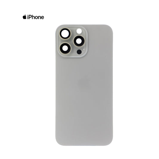 TAPA IPHONE 16 PRO GRIS CON CLIP