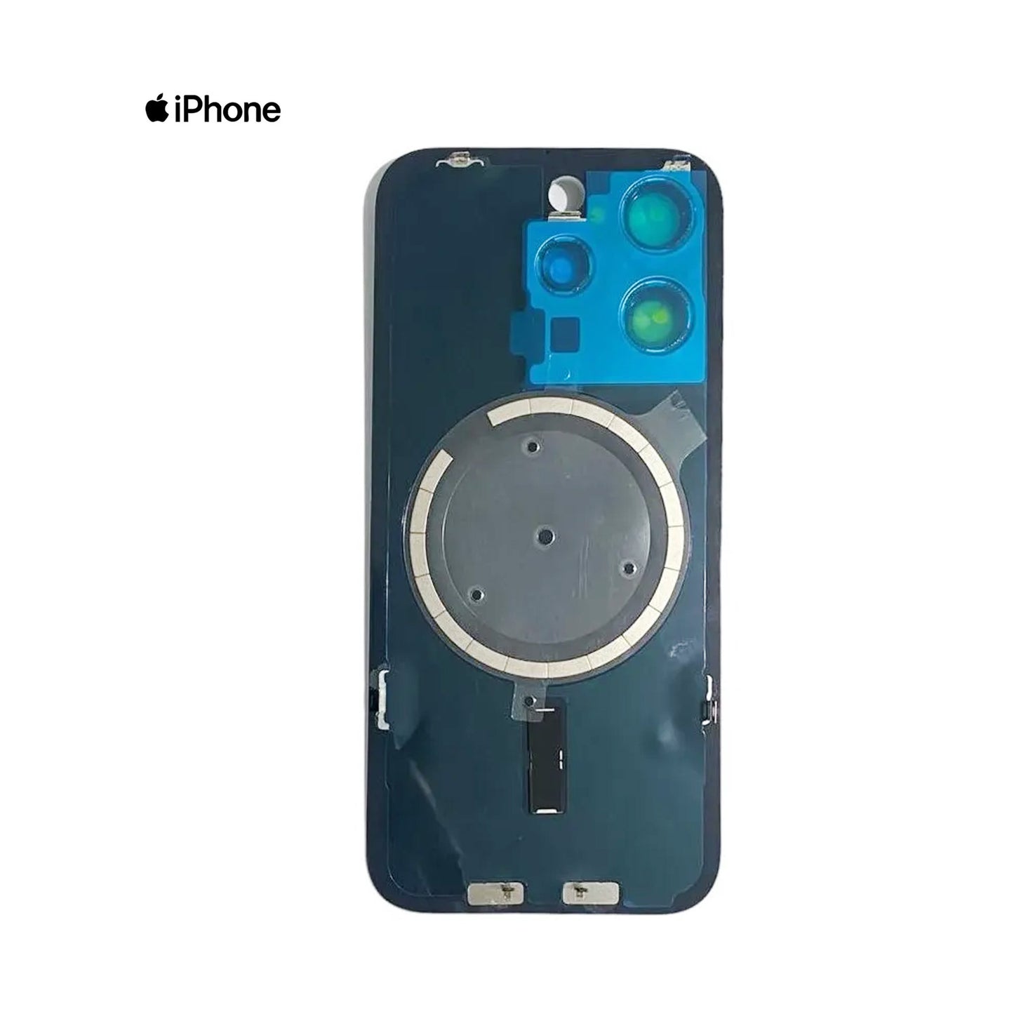 TAPA PARA IPHONE 16 PRO NEGRO CON CLIP CALIDAD PREMIUM AAA