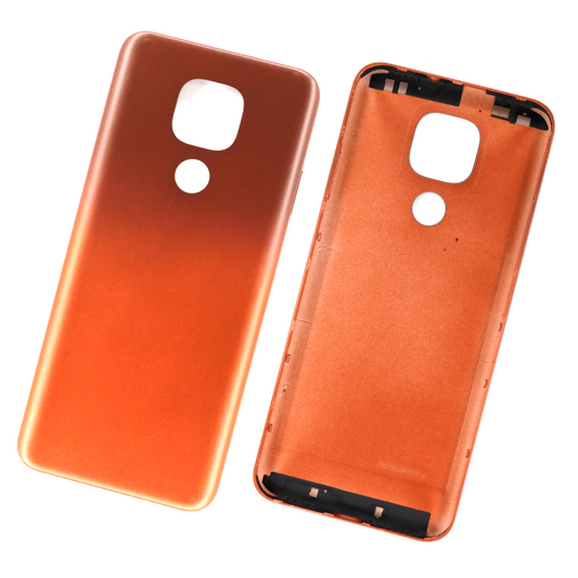 TAPA MOTOROLA E7 PLUS NARANJA