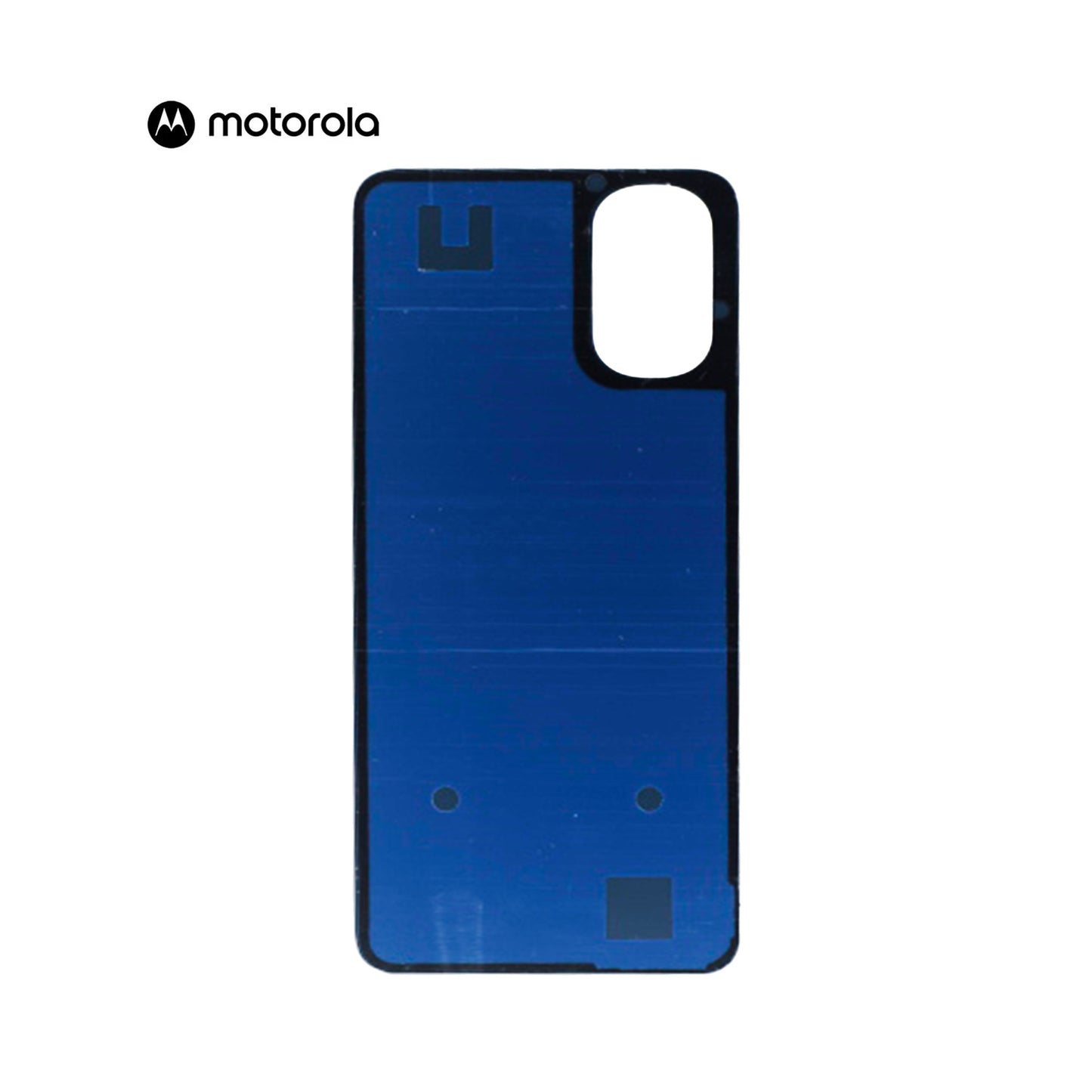 TAPA PARA MOTOROLA G22 NEGRO CON DETALLE