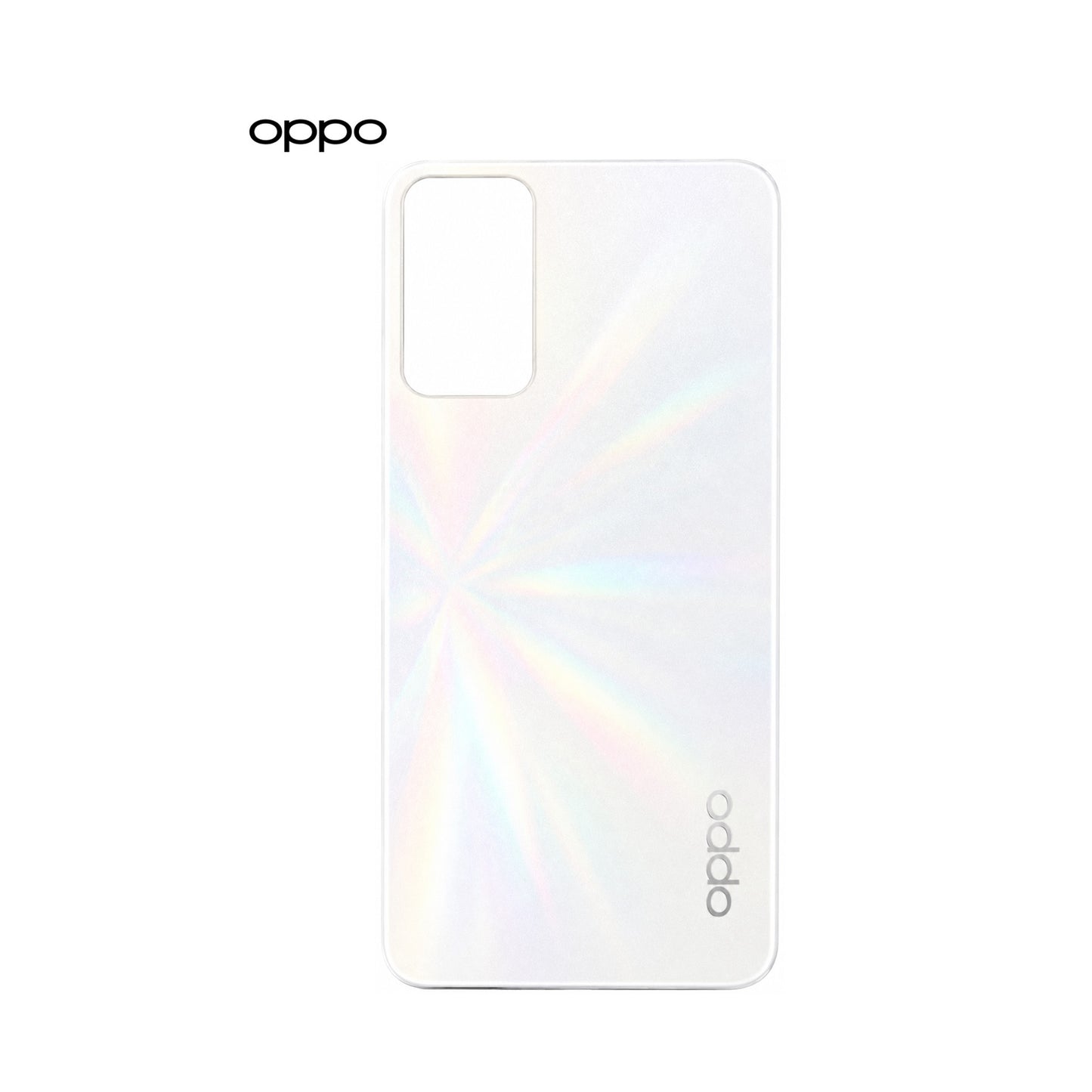 TAPA PARA OPPO RENO 6 BLANCO PRISMA
