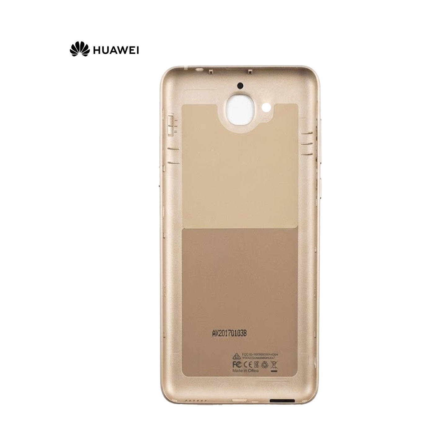 TAPA PARA HUAWEI Y5 2017 DORADO