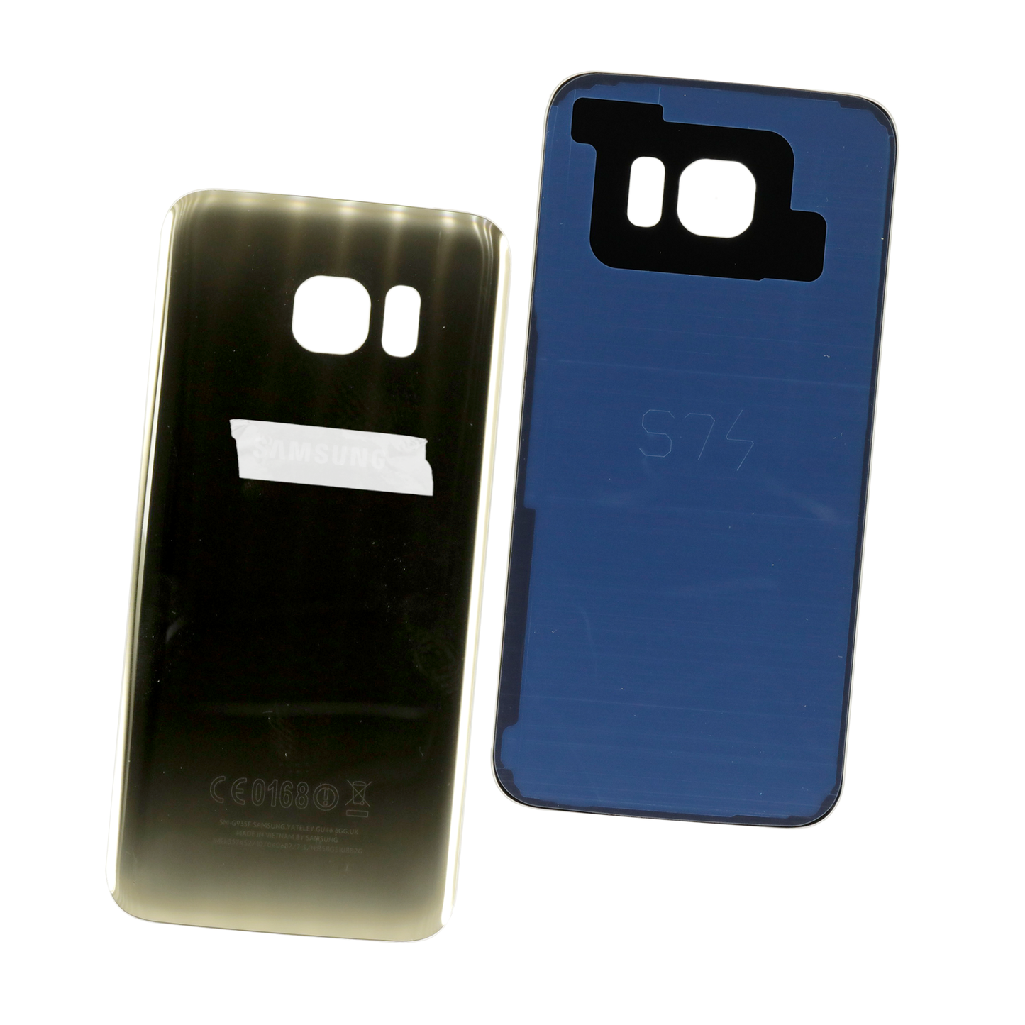 TAPA SAMSUNG S7 EDGE DORADA