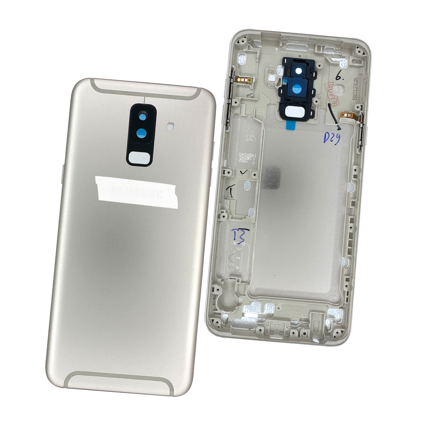 TAPA SAMSUNG A6 PLUS DORADO