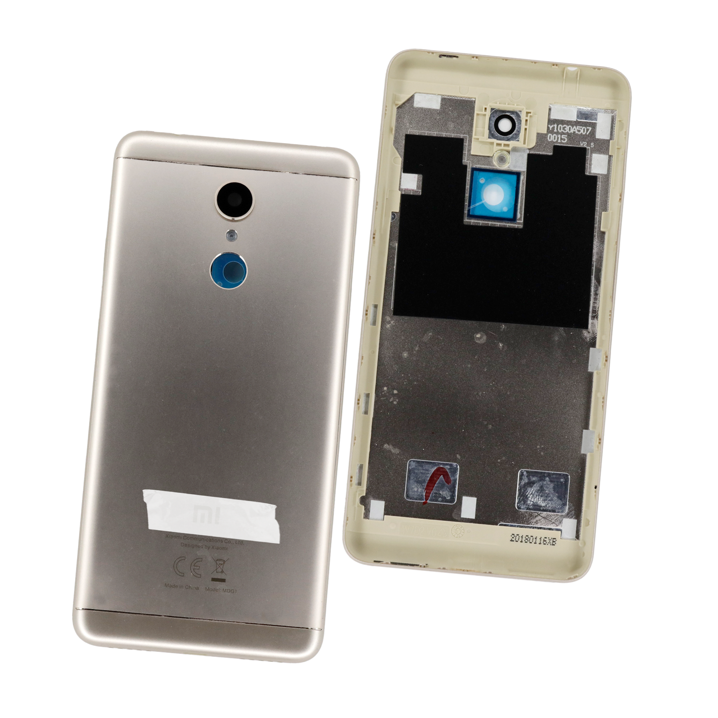 TAPA XIAOMI REDMI 5 DORADO