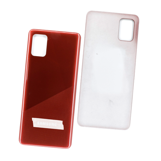 TAPA SAMSUNG A31 ROJO