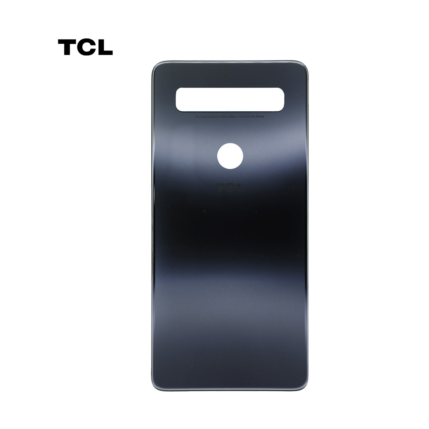 TAPA TCL 10 SE PLATA