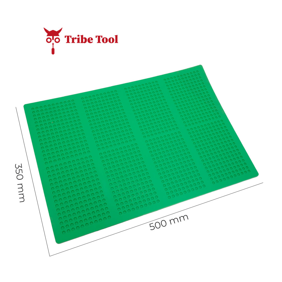 TRIBE TOOL TAPETE DE TRABAJO LISO 500mm X 350mm VERDE