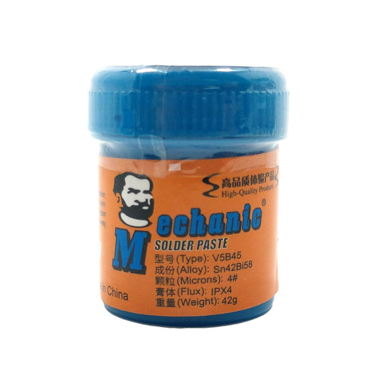 MECHANIC PASTA DE SOLDADURA DE BAJA TEMPERATURA SIN PLOMO 42g 138 °C